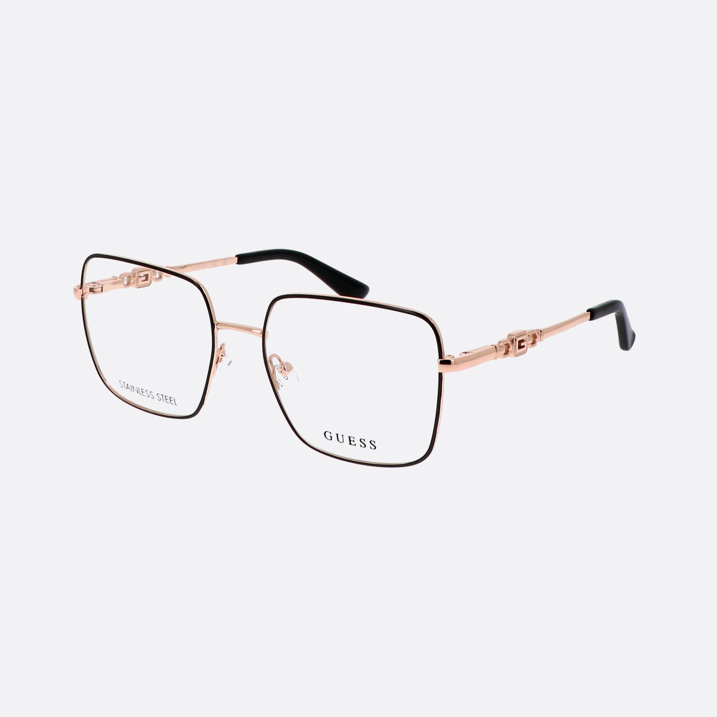 Guess 53mm Gu2953 Black Square Women Eyeglasses - Main View