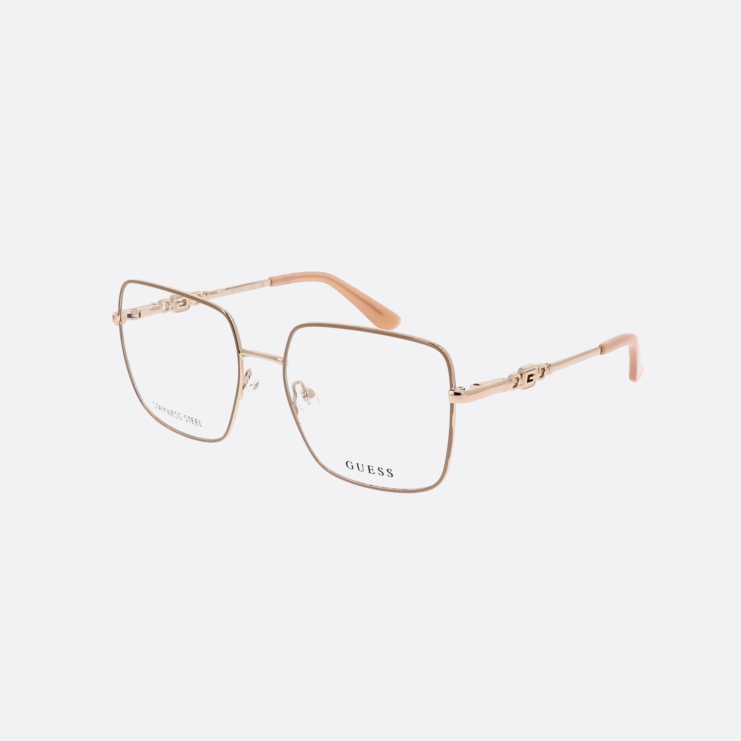Guess 56mm Gu2953 Beige Square Women Eyeglasses - Main View