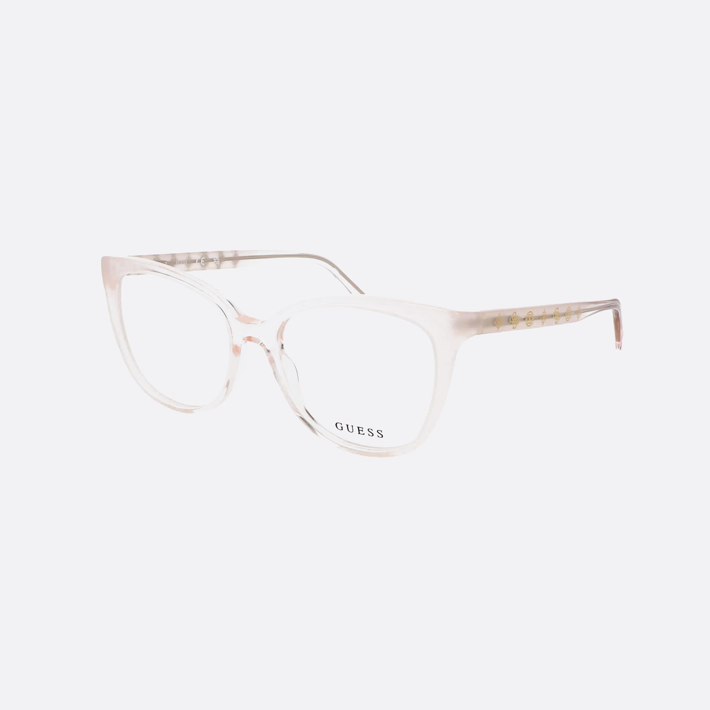 Guess 53mm Gu50114 Clear Pantos Women Eyeglasses - Main View