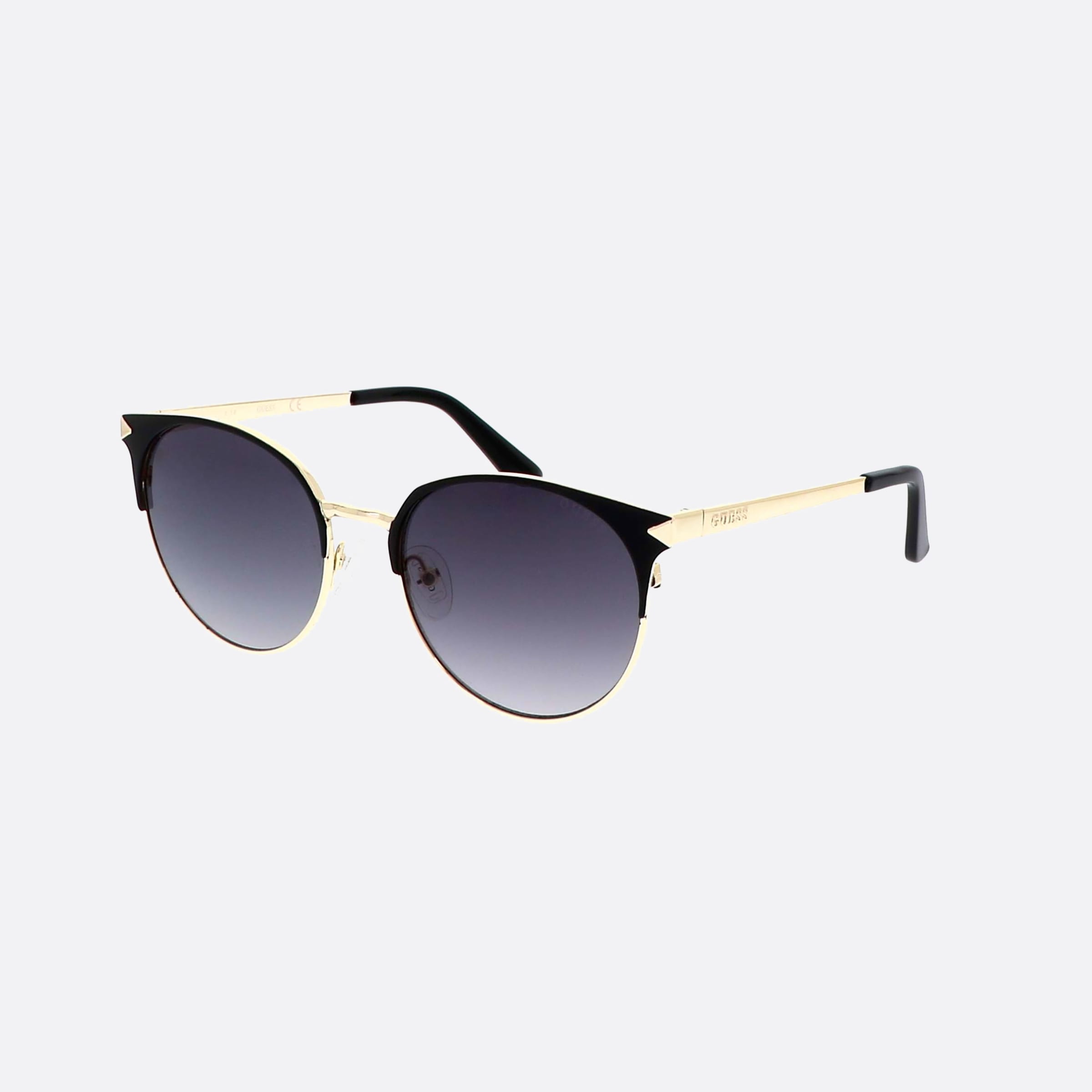 Guess 53mm 02b Black Butterfly Unisex Sunglasses - Main View