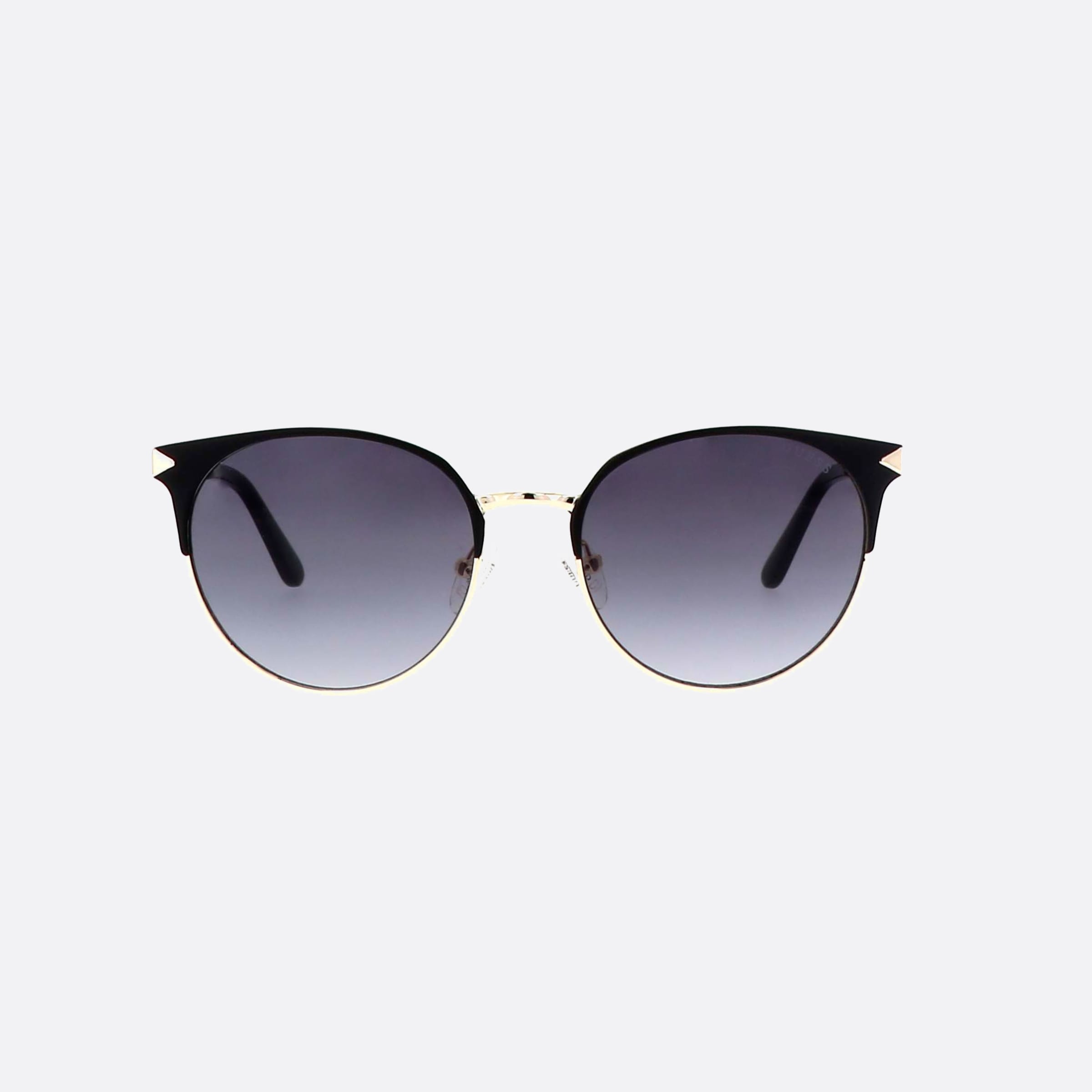 Guess 53mm 02b Black Butterfly Unisex Sunglasses - Side View