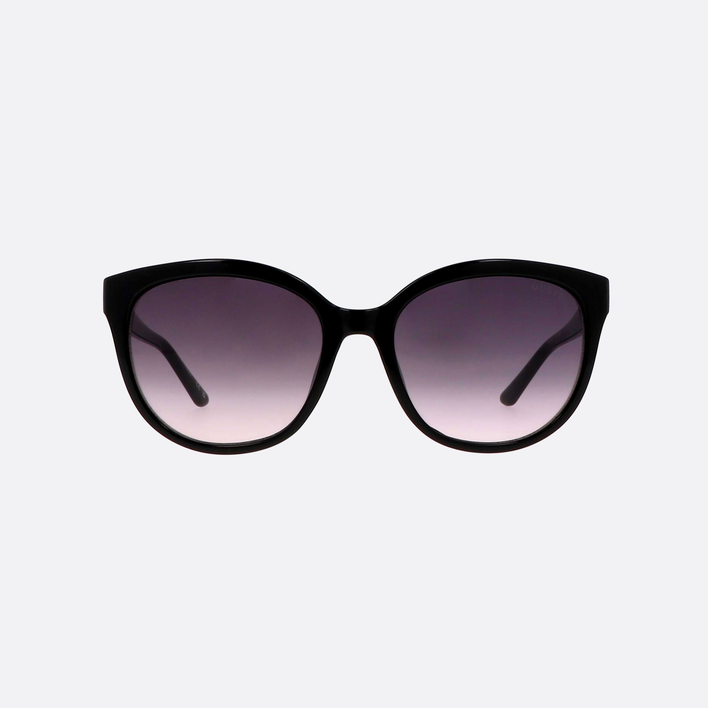 Guess 56mm Gu7877 01b Black Round Unisex Sunglasses - Side View