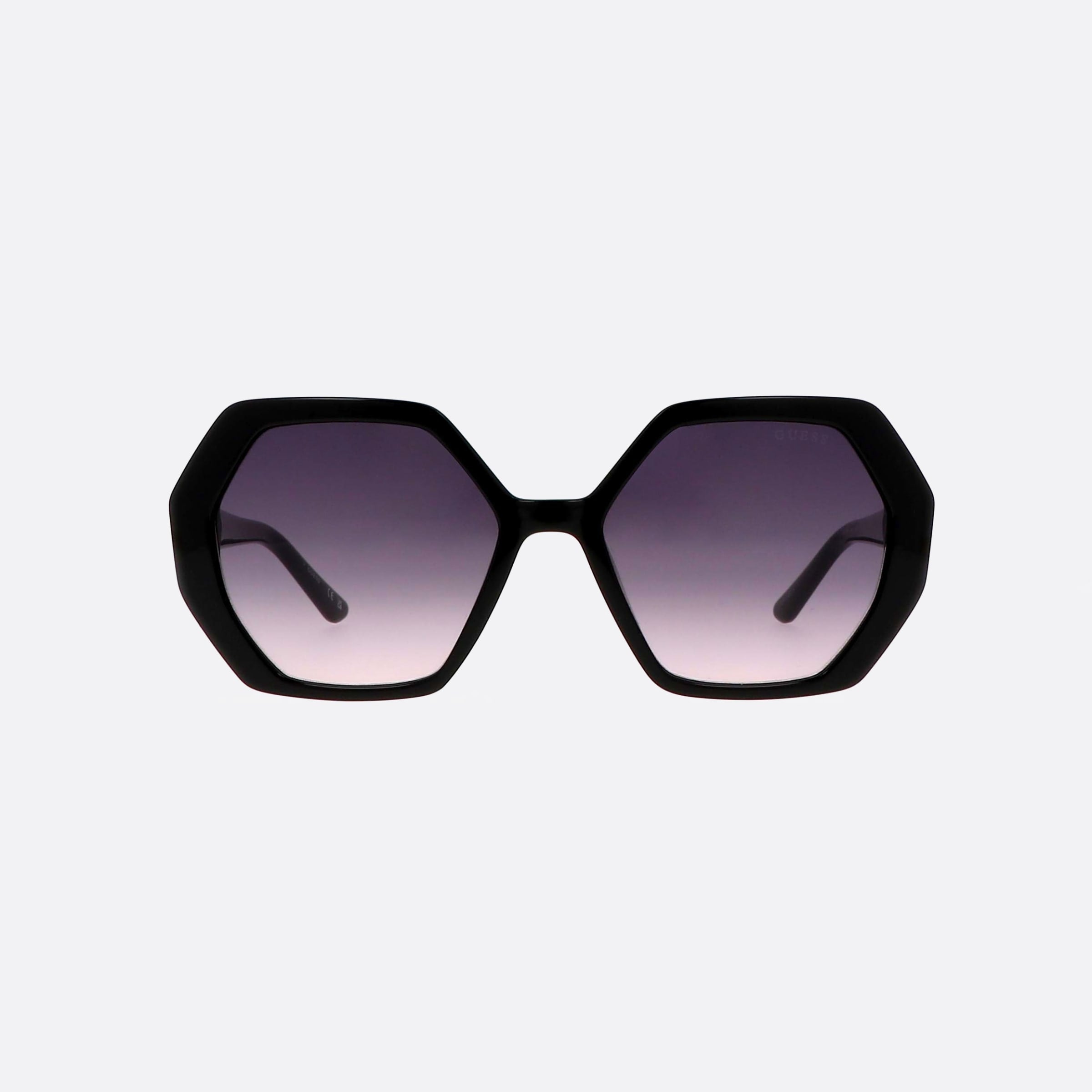 Guess 54mm Gu7879 01b Black Visor Women Sunglasses - Side View
