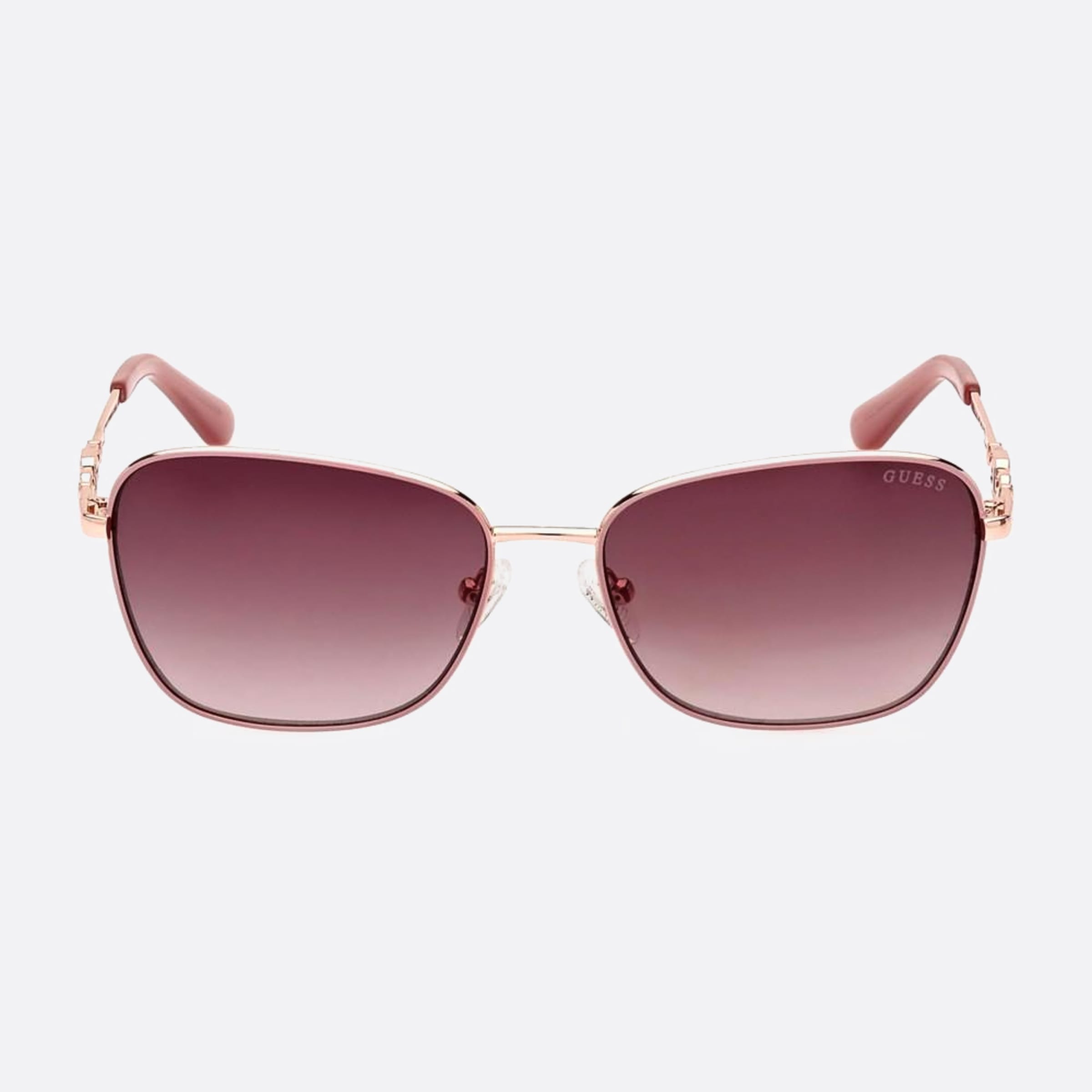 Guess 57mm Gu7884 74f Pink Butterfly Women Sunglasses - Main View