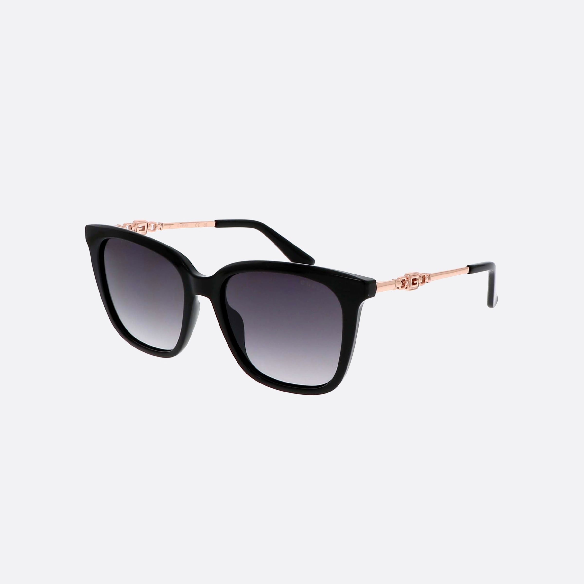 Guess 53mm Gu7886 01b Black Square Unisex Sunglasses - Main View