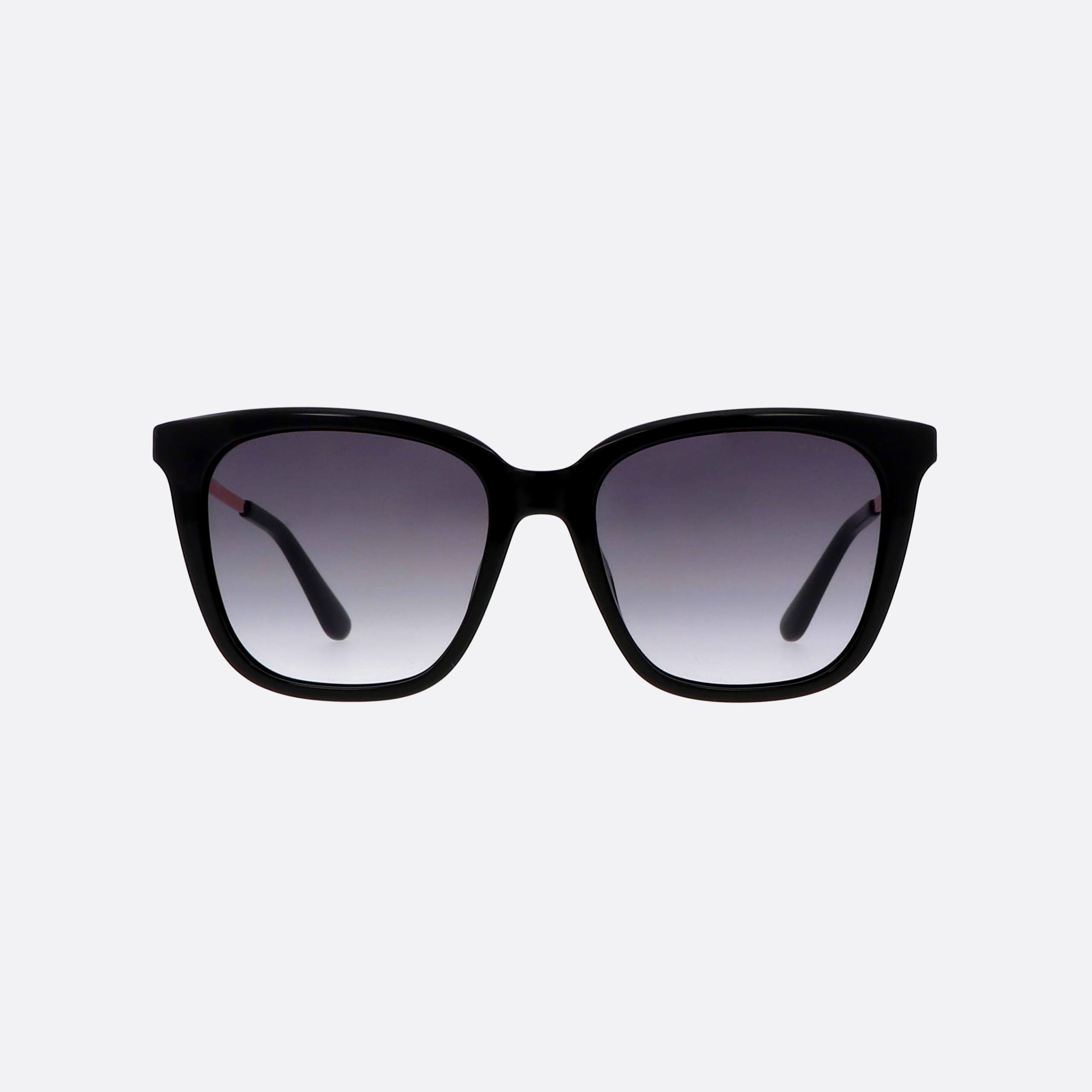 Guess 53mm Gu7886 01b Black Square Unisex Sunglasses - Side View