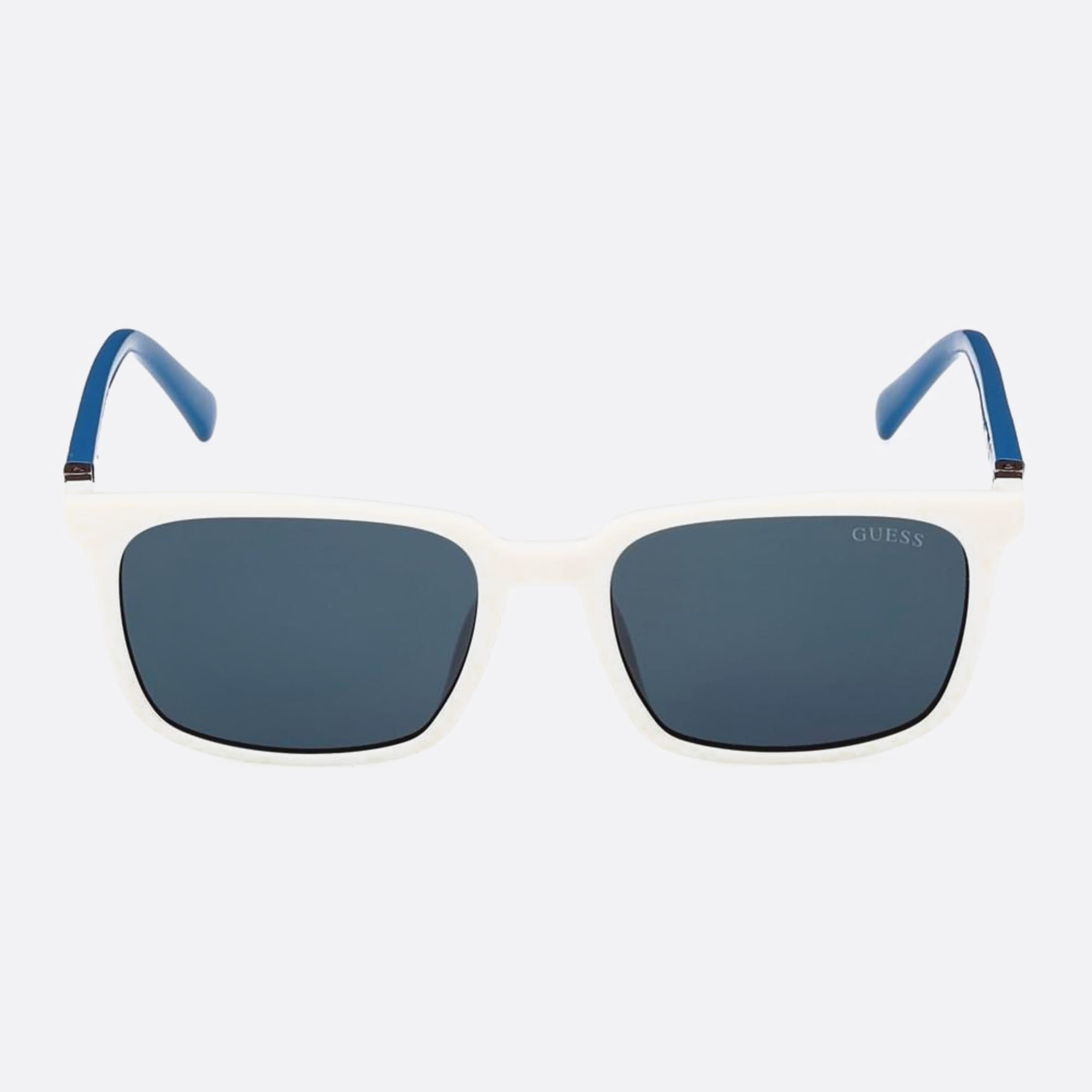 Guess 49mm Gu9236 Junior 24v White Squared Children Sunglasses - Main View