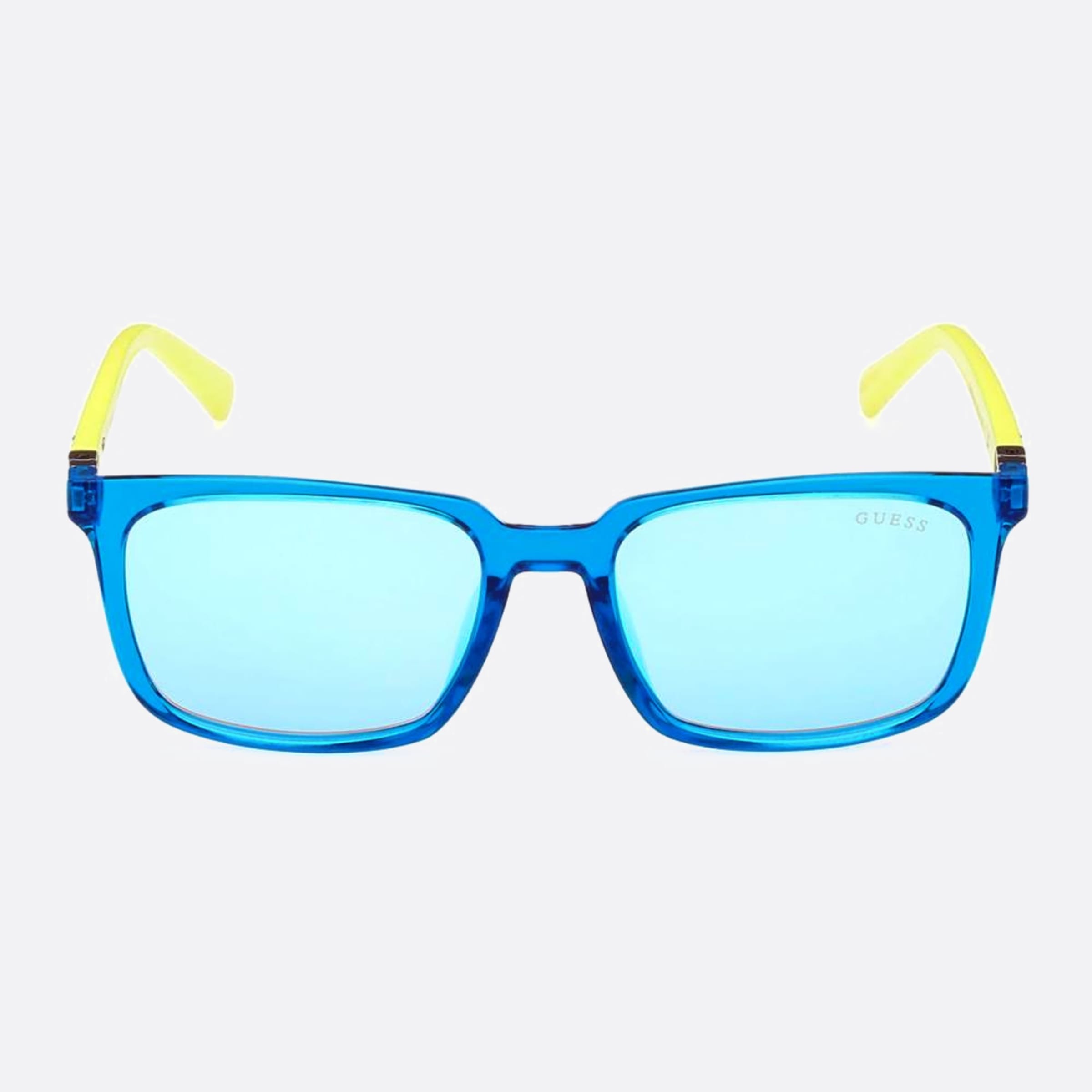 Guess 49mm Gu9236 Junior 92x Blue Squared Children Sunglasses - Main View