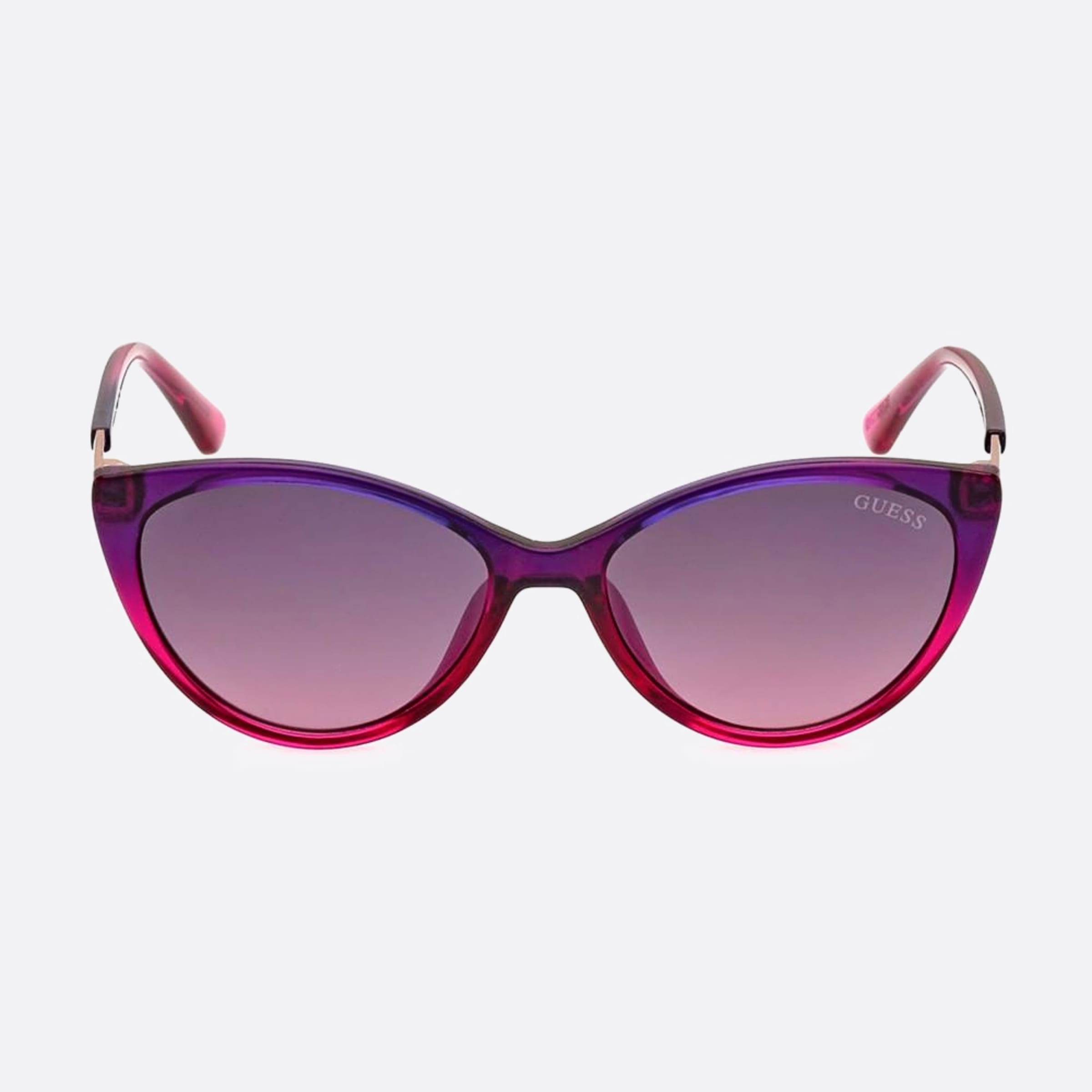 Guess 48mm Gu9240 Junior 77b Violet Cat Eye Children Sunglasses - Main View