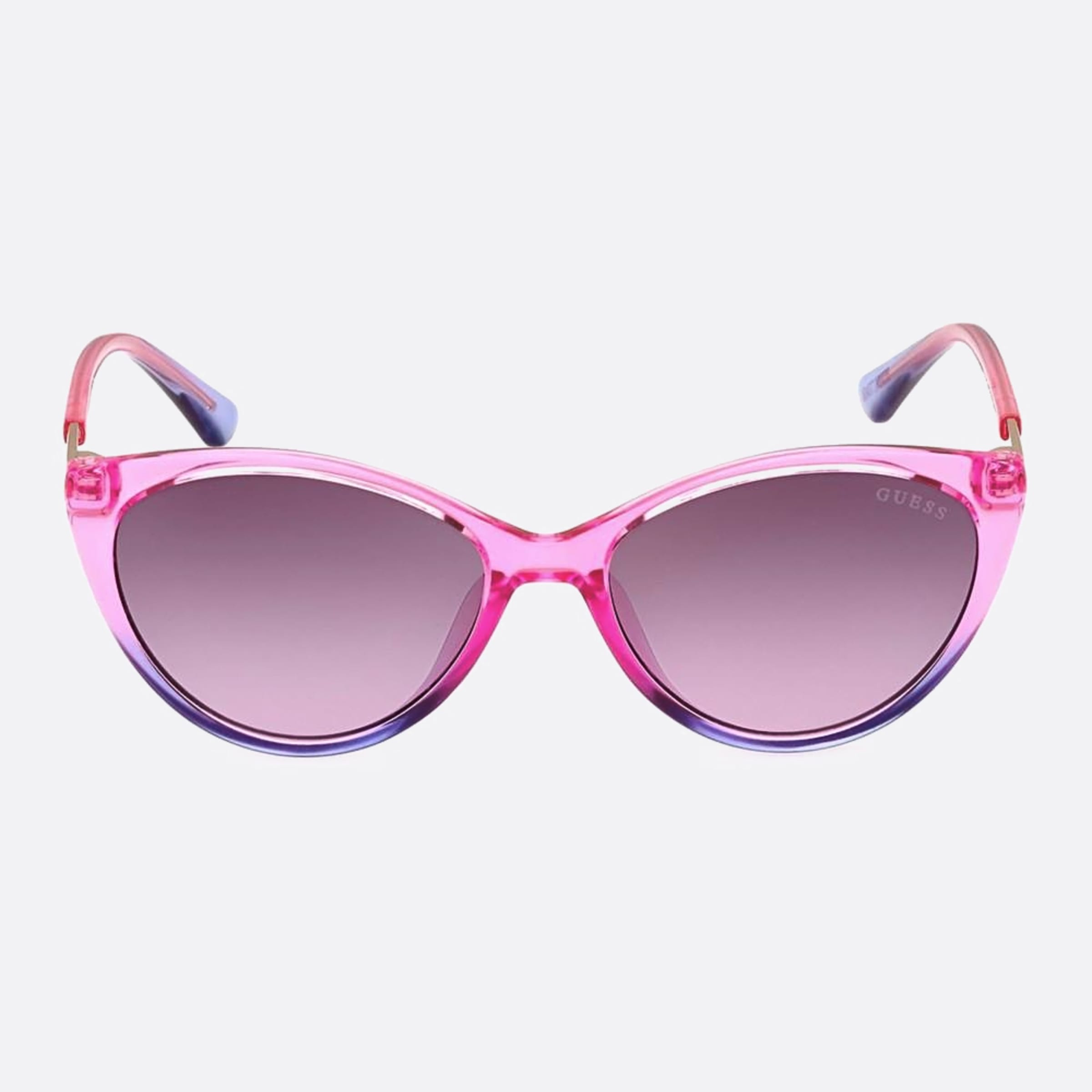 Guess 48mm Gu9240 Junior 83z Violet Cat Eye Children Sunglasses - Main View