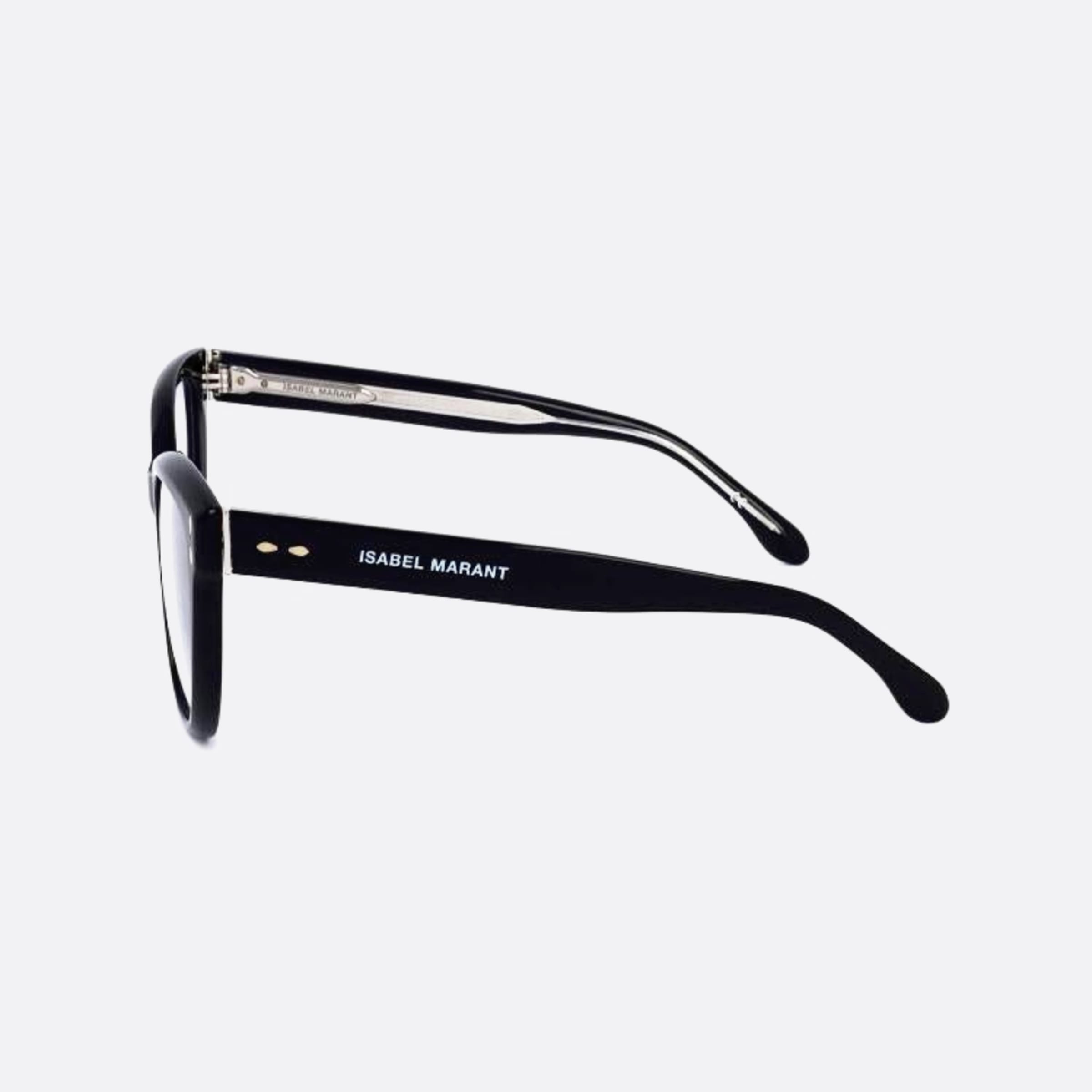 Isabel 53mm Marant Black Cat Eye Women Eyeglasses - Detail View