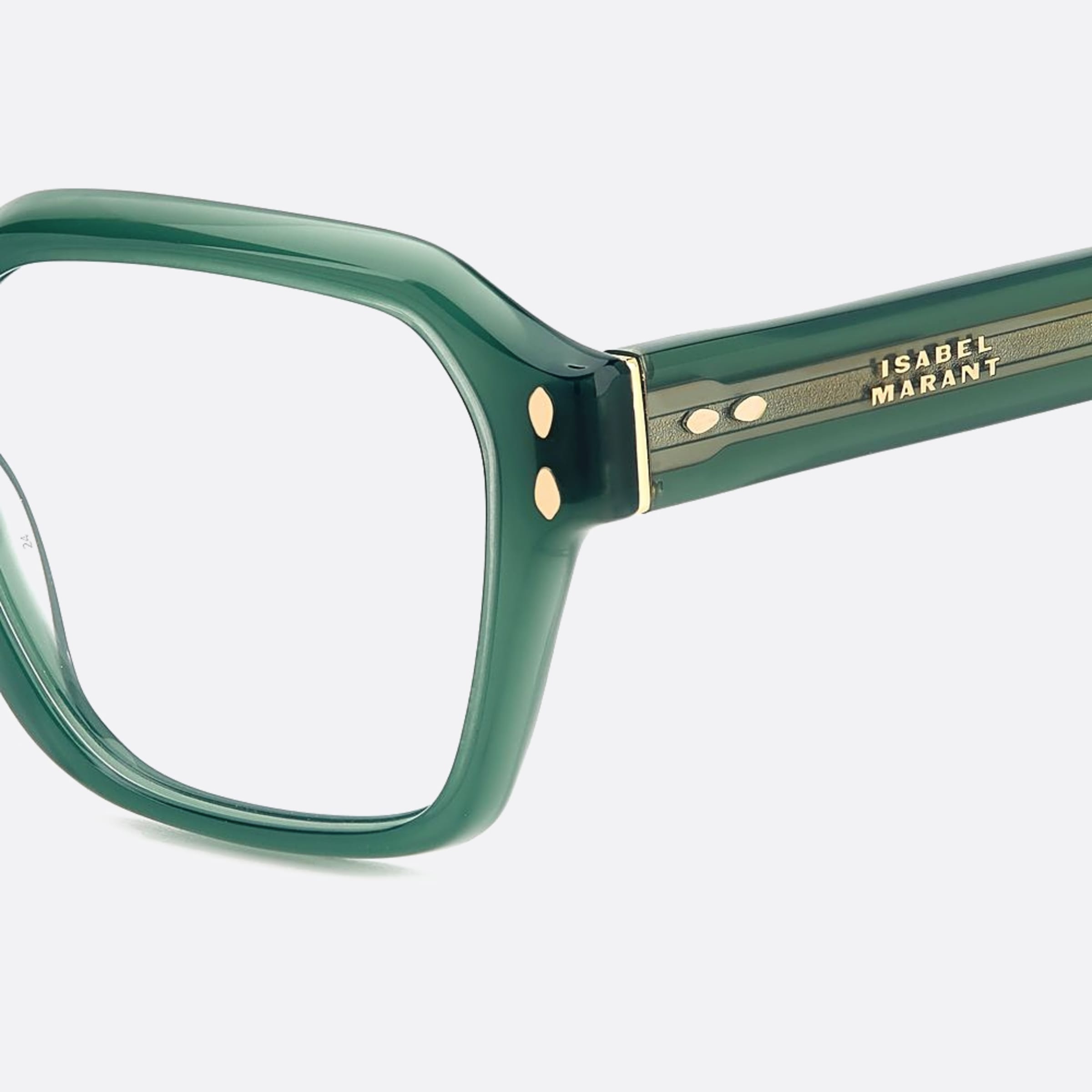 Isabel 52mm Marant 1ed Green Squared Women Eyeglasses - Lifestyle Shot