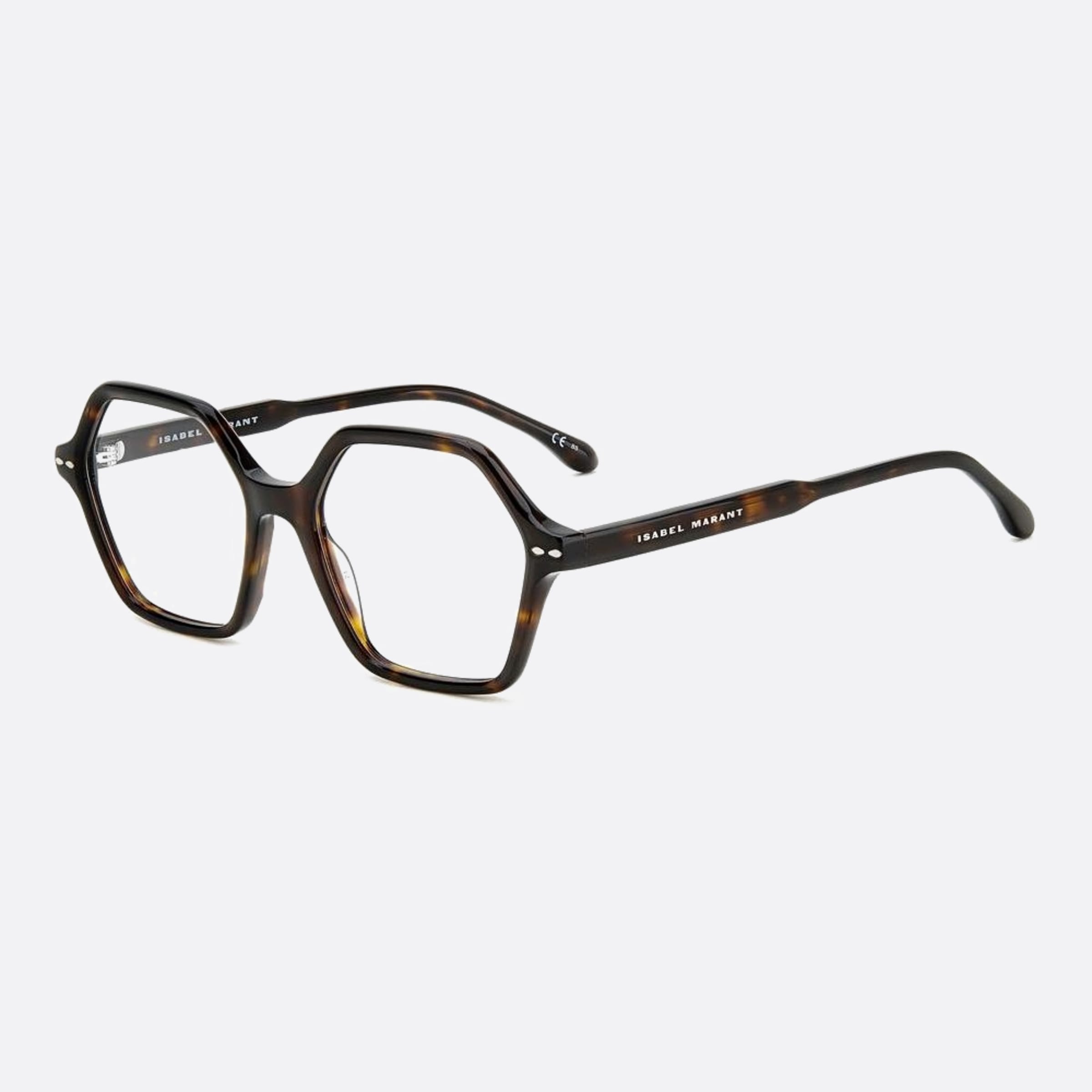 Isabel 52mm Marant Havana Geometric Women Eyeglasses - Side View
