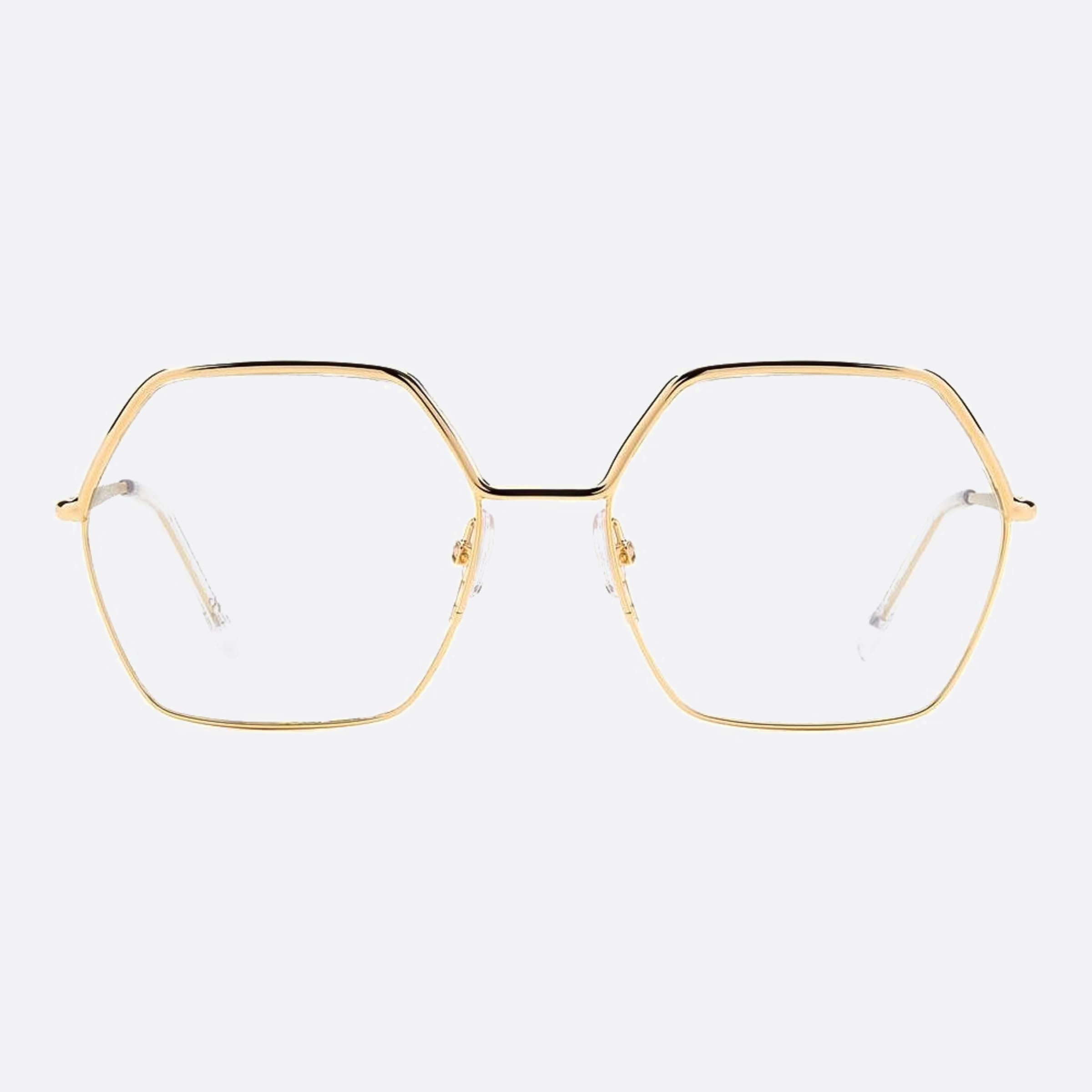 Isabel 55mm Marant Rose Gold Squared Women Eyeglasses - Main View