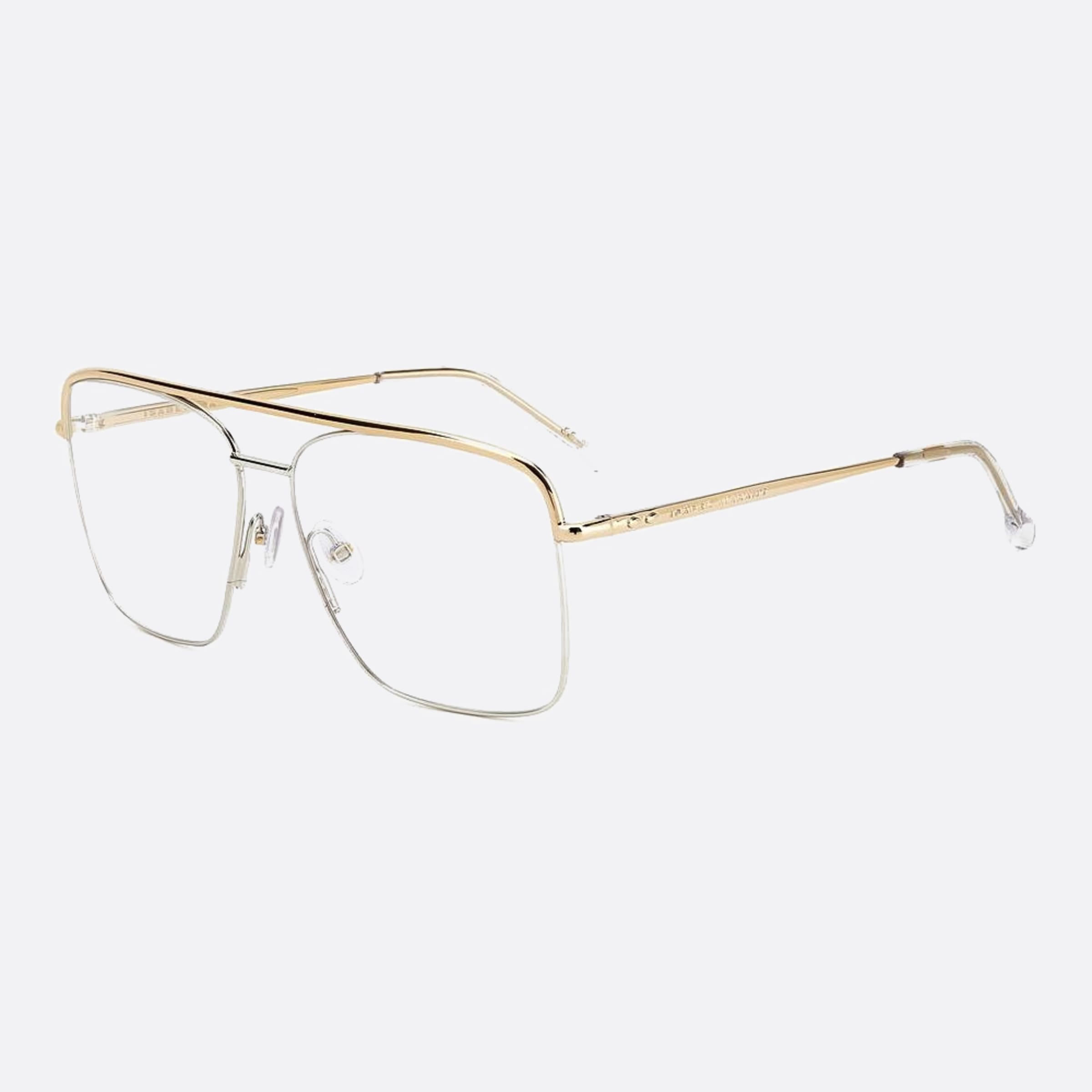 Isabel 57mm Marant I20 Gold Pilot Women Eyeglasses - Side View