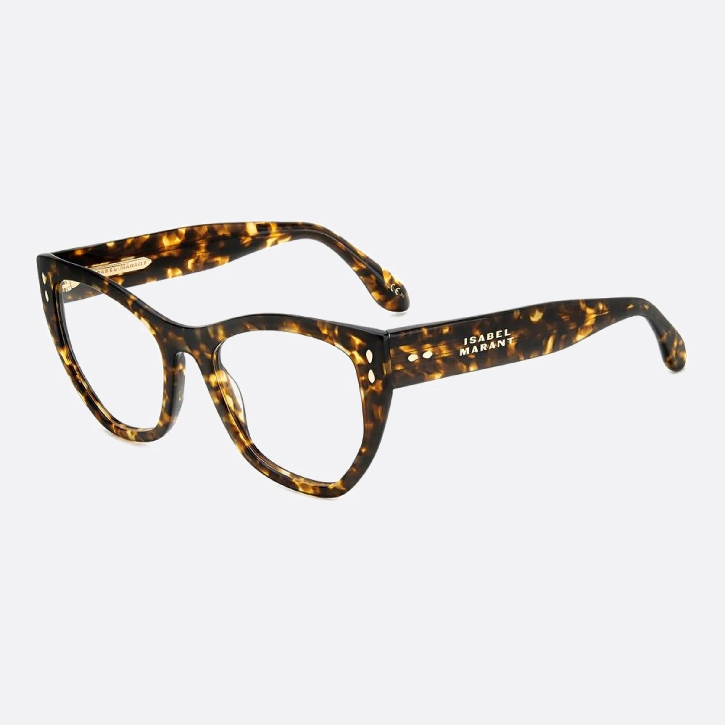 Isabel 52mm Marant Havana Squared Women Eyeglasses - Side View