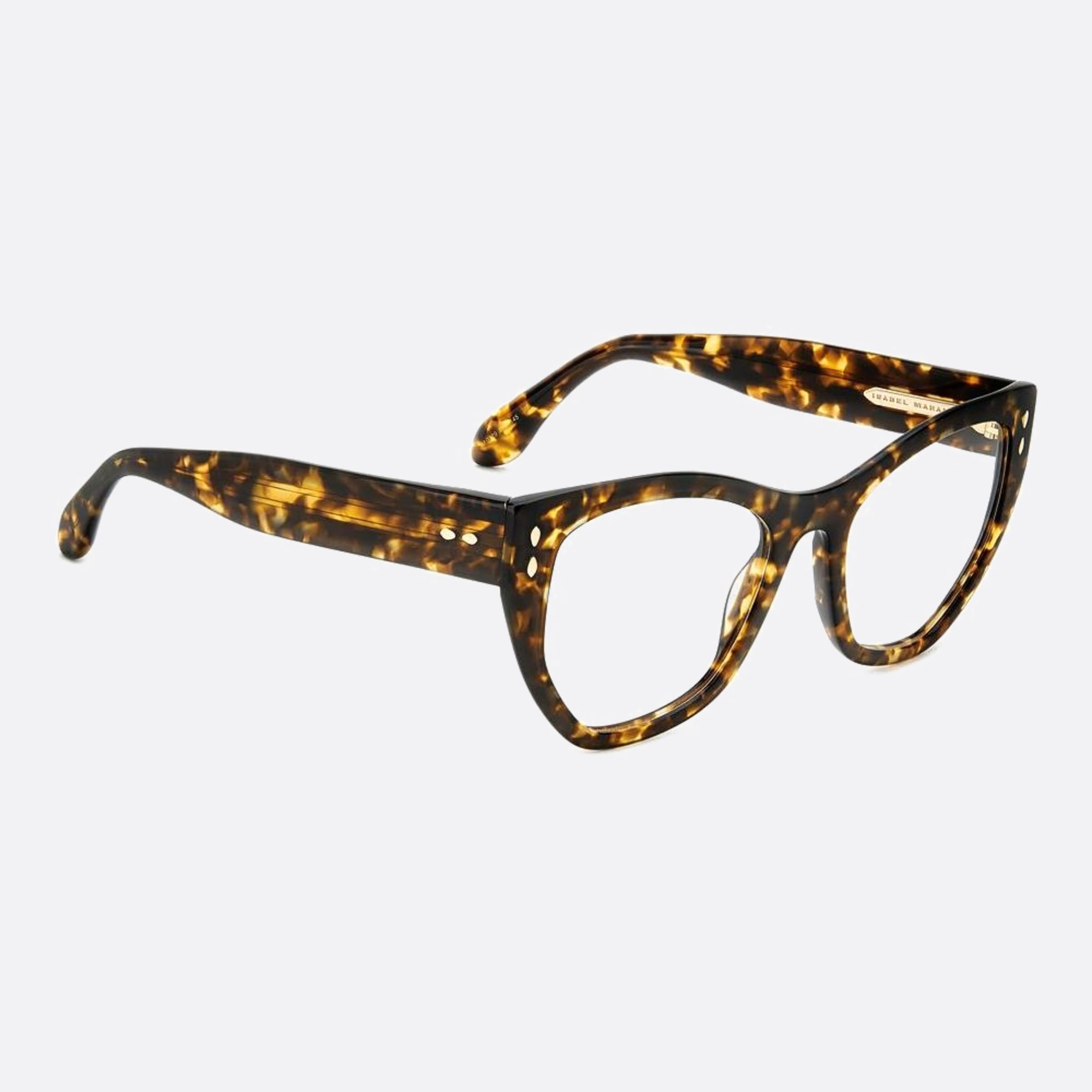 Isabel 52mm Marant Havana Squared Women Eyeglasses - Detail View