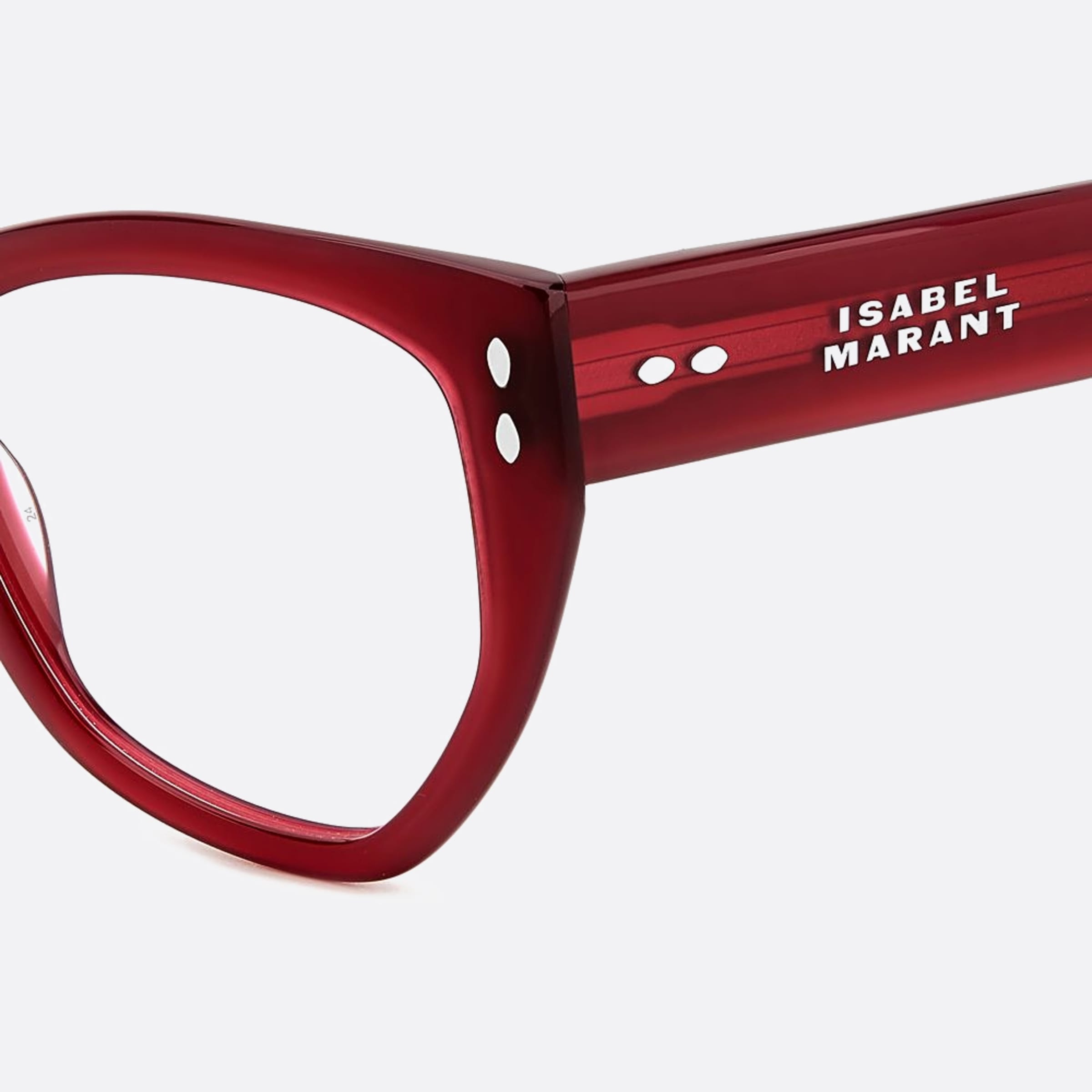 Isabel 52mm Marant Lhf Red Squared Women Eyeglasses - Lifestyle Shot