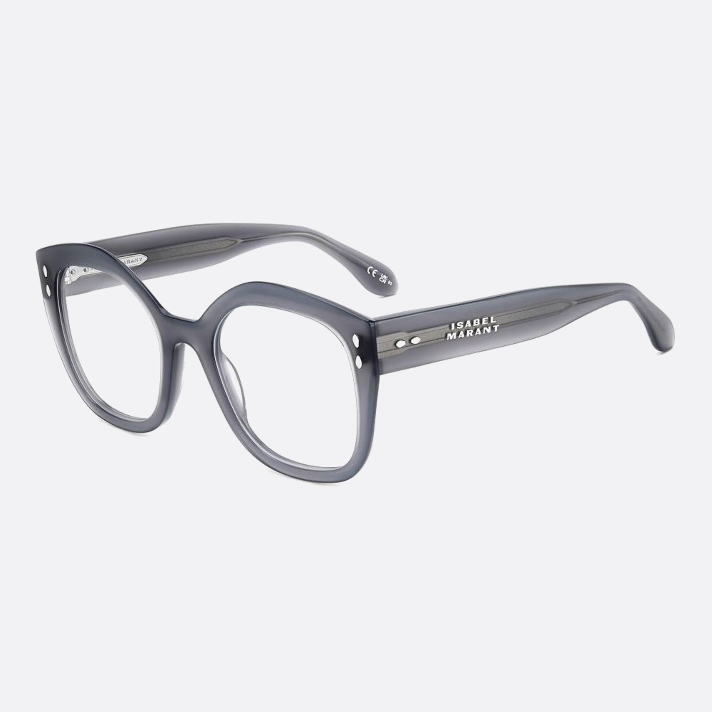 Isabel 52mm Marant Kb7 Grey Butterfly Women Eyeglasses - Side View