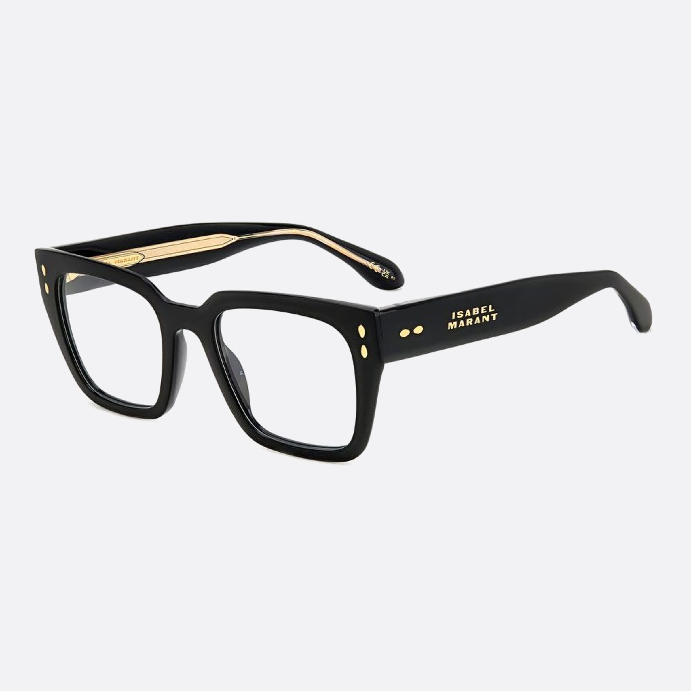 Isabel 50mm Marant Black Cat Eye Women Eyeglasses - Side View
