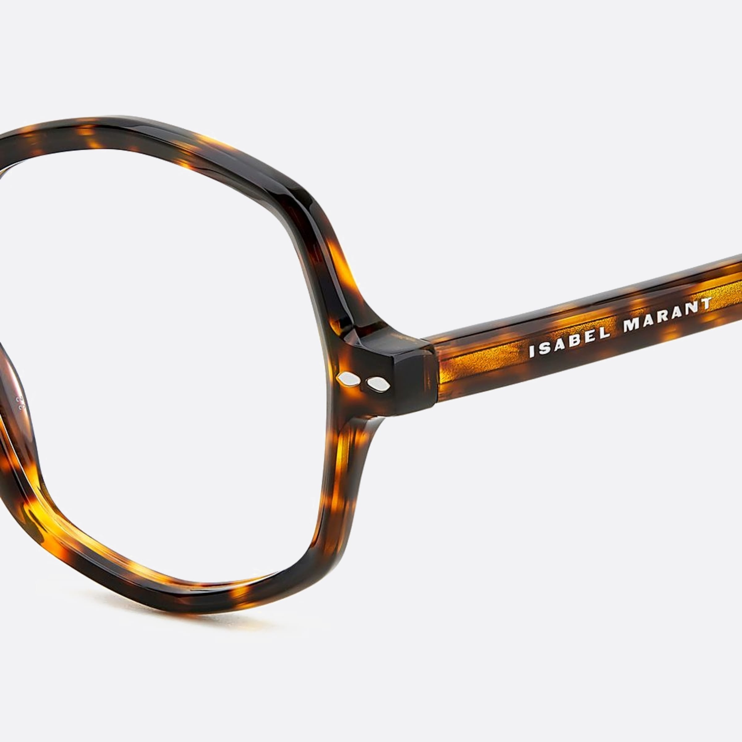 Isabel 51mm Marant Havana Geometric Women Eyeglasses - Lifestyle Shot