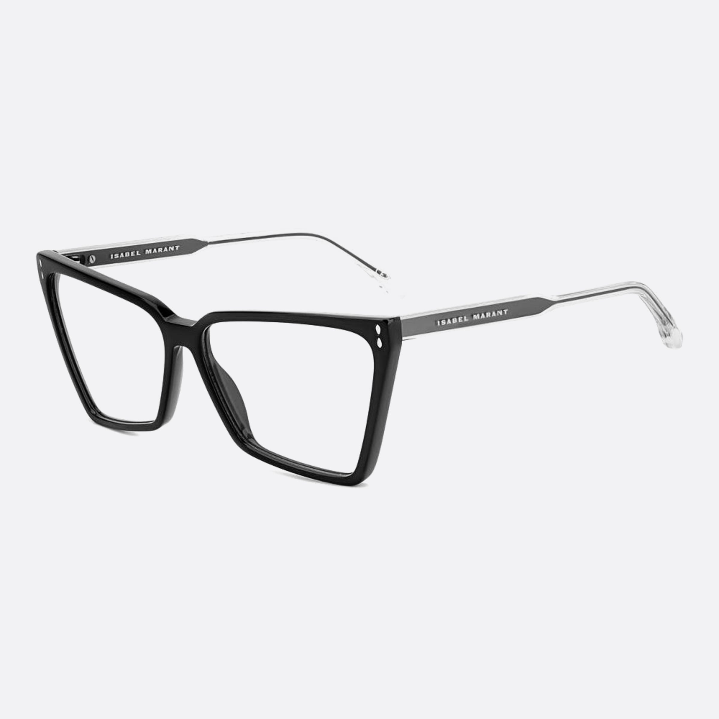 Isabel 57mm Marant Black Oversize Women Eyeglasses - Side View