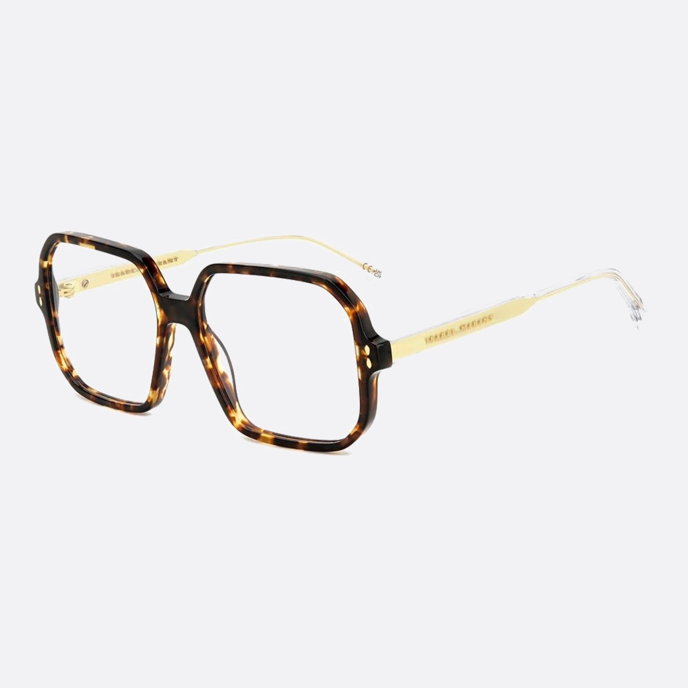 Isabel 55mm Marant Havana Oversize Women Eyeglasses - Side View