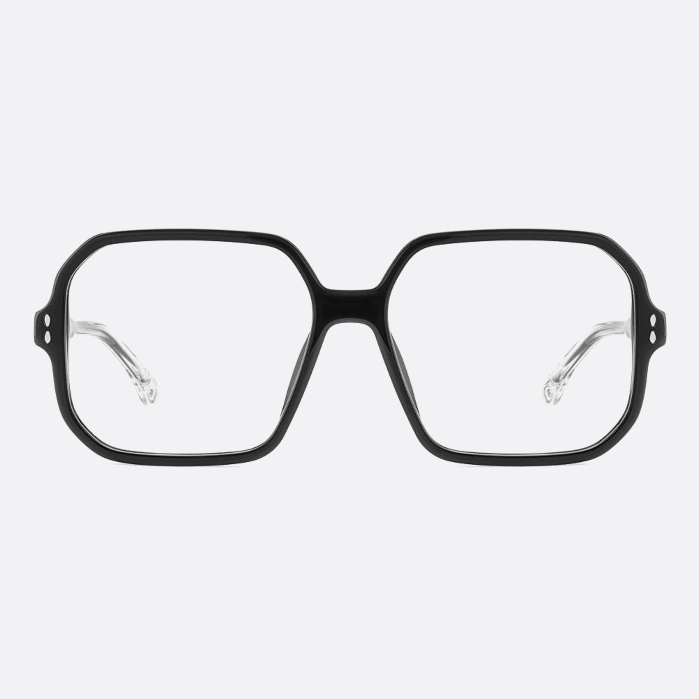 Isabel 55mm Marant Black Oversize Women Eyeglasses - Main View