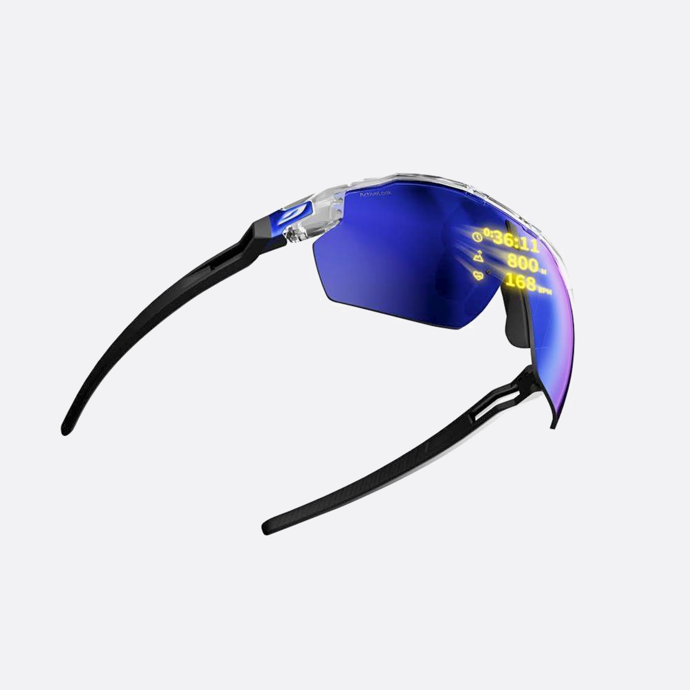 Julbo 138mm Evad Spectron J579 Black Mask Unisex Sunglasses - Additional Angle