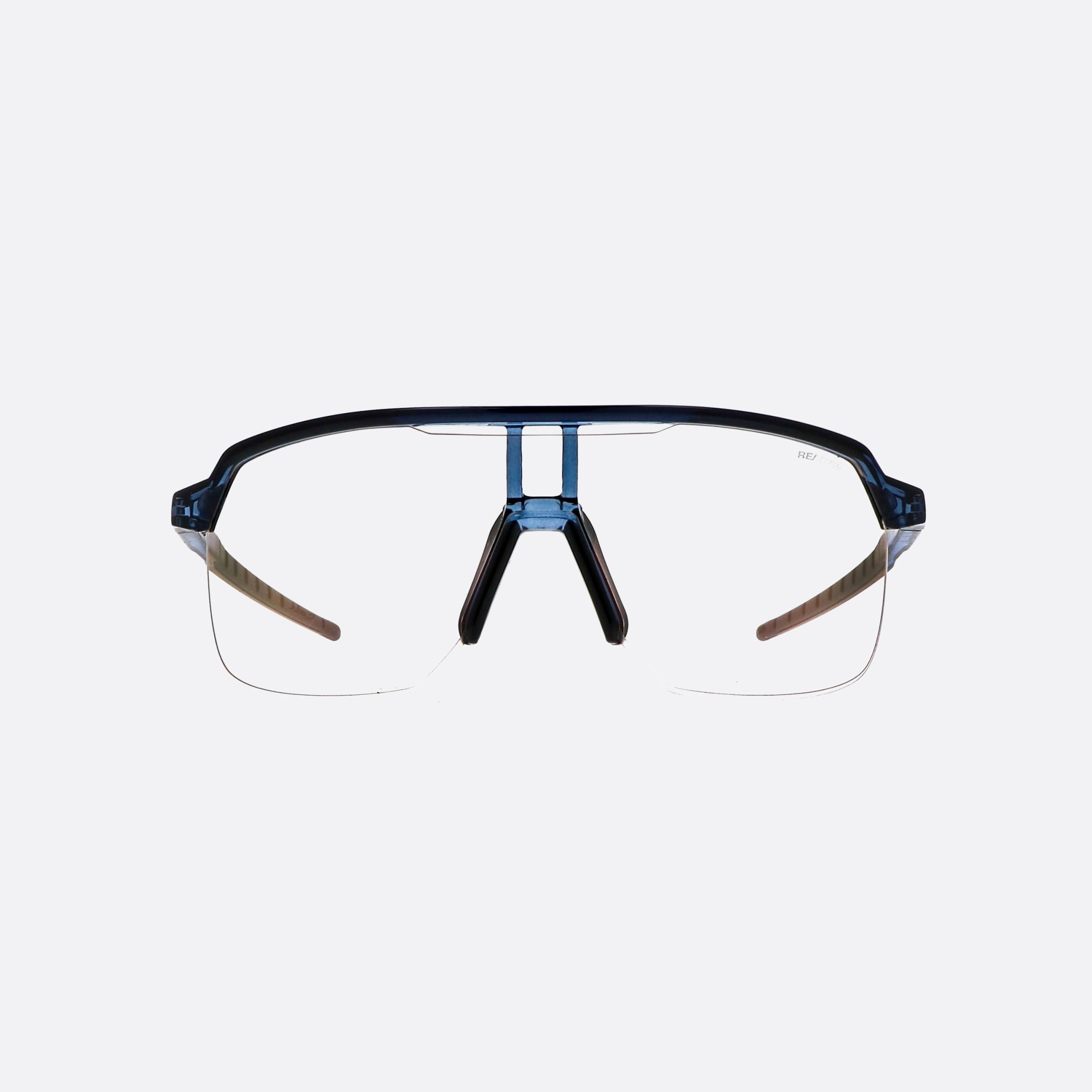 Julbo 130mm Frequency J567 Frequency Frequency Blue Mask Photochromic Unisex Sunglasses - Side View