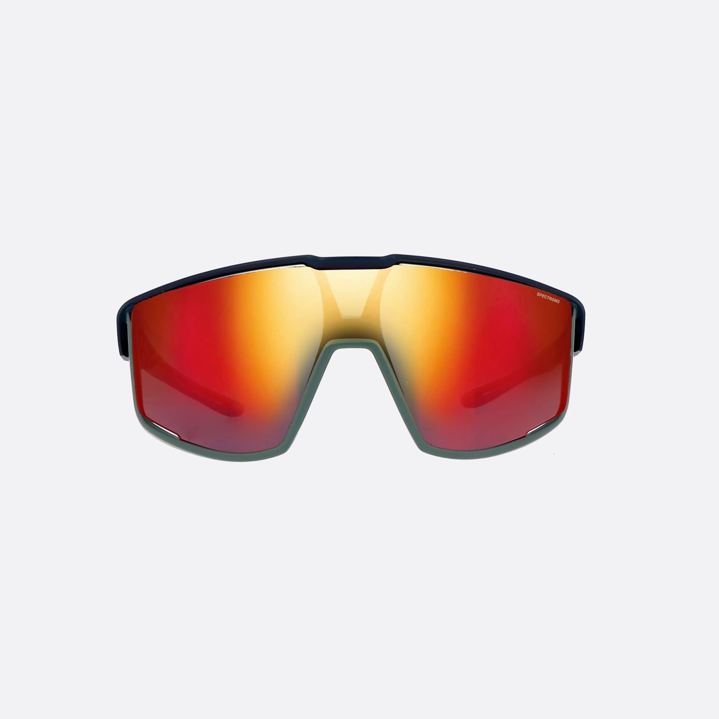 Julbo 131mm Fury J531 Fury Blue Mask Unisex Sunglasses - Side View