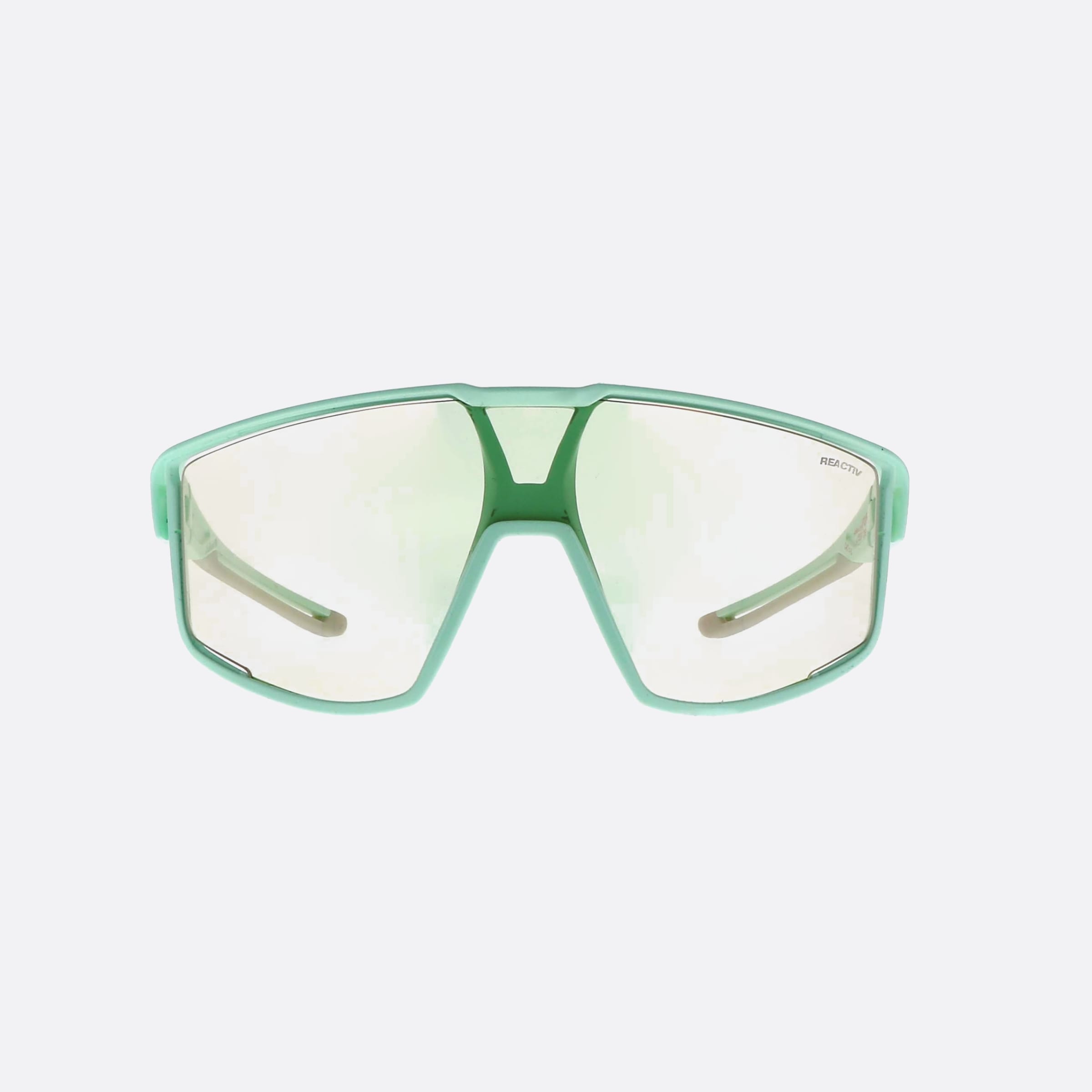 Julbo 131mm Fury J531 Green Mask Photochromic Unisex Sunglasses - Side View