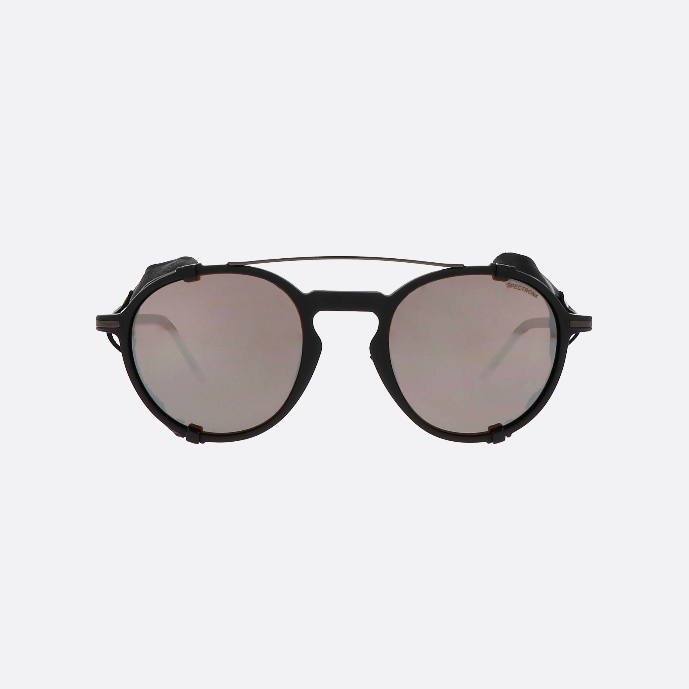 Julbo 51mm Legacy J564 Legacy Legacy Black Round Unisex Sunglasses - Side View