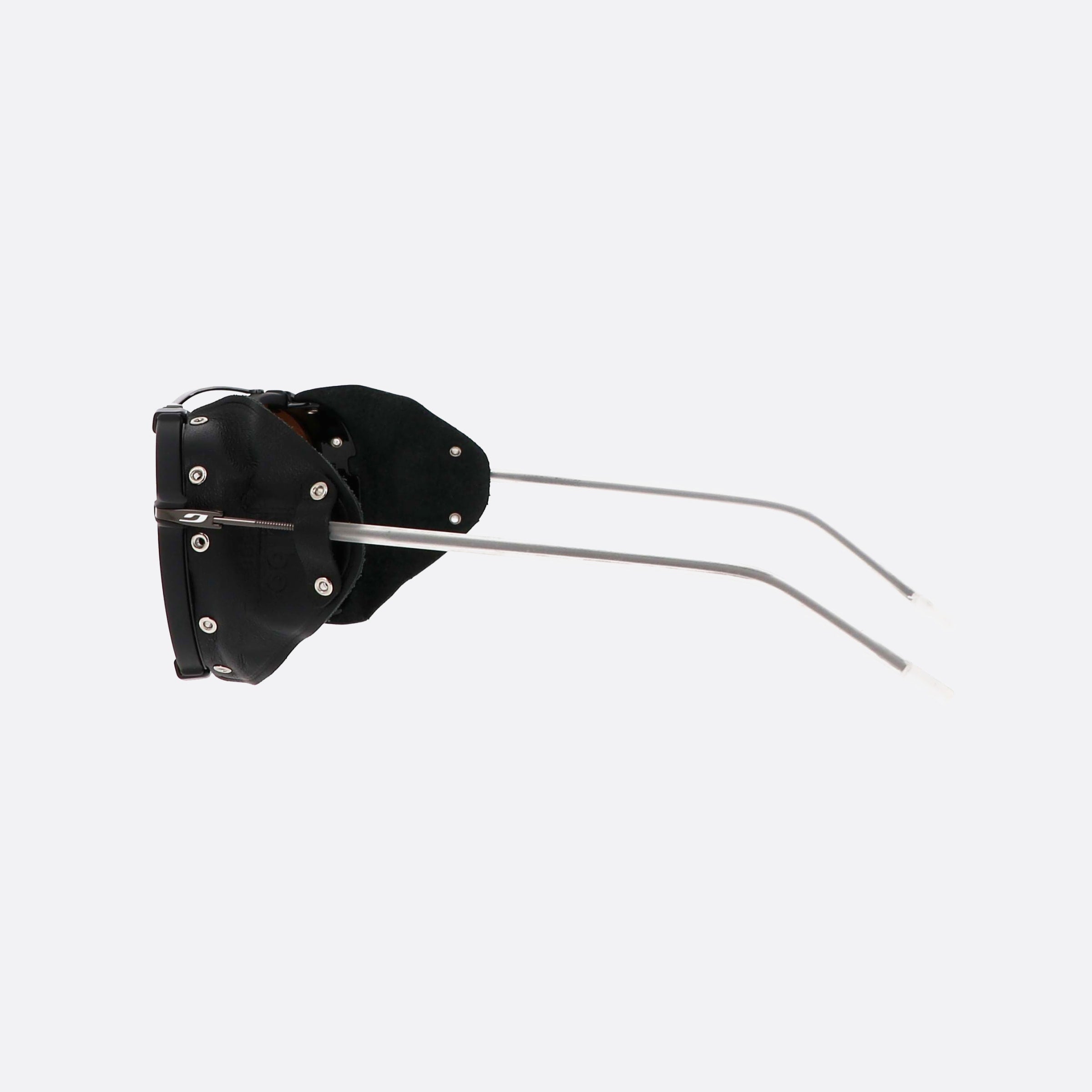 Julbo 51mm Legacy J564 Legacy Legacy Black Round Unisex Sunglasses - Detail View