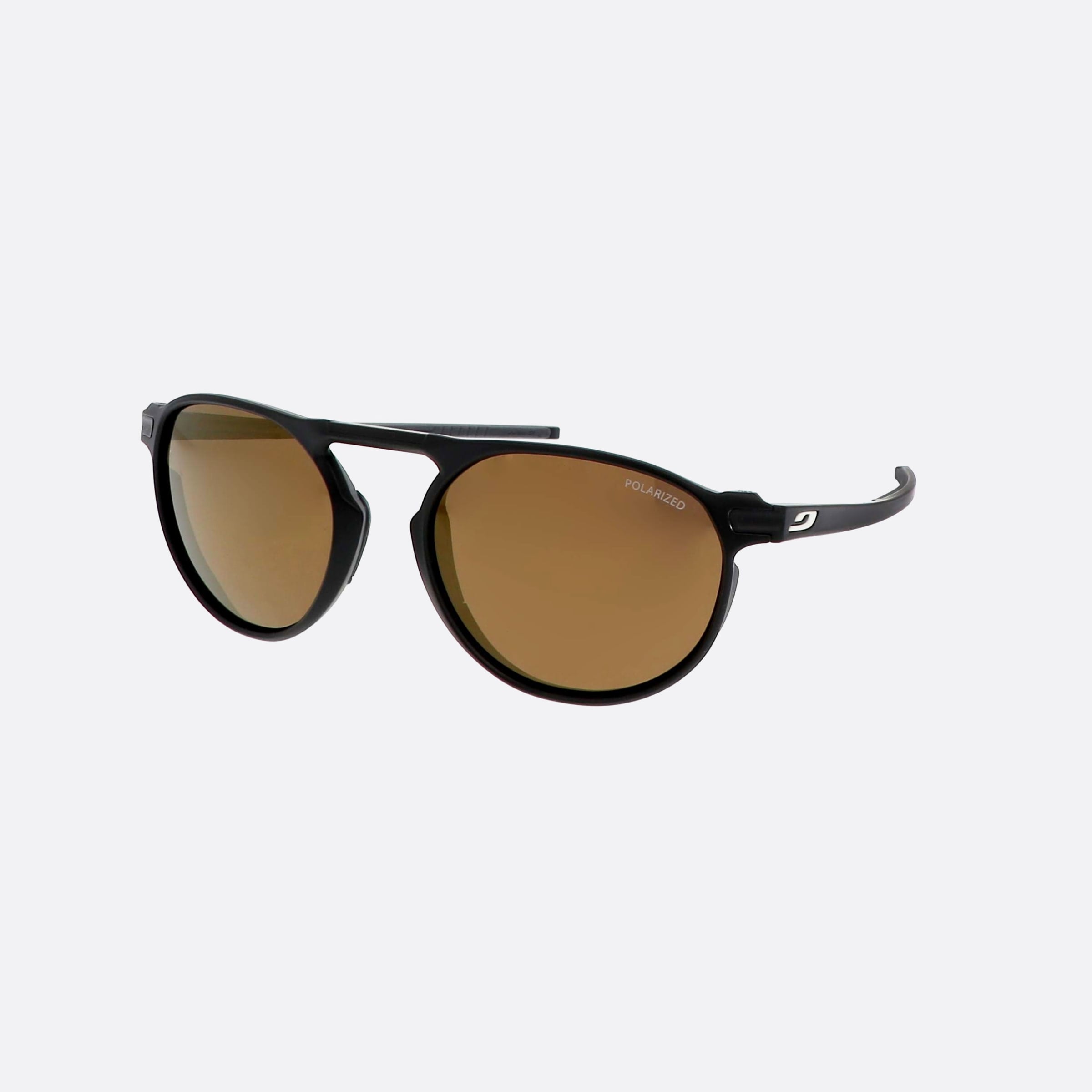 Julbo 55mm Meta J552 Black Round Unisex Sunglasses - Main View