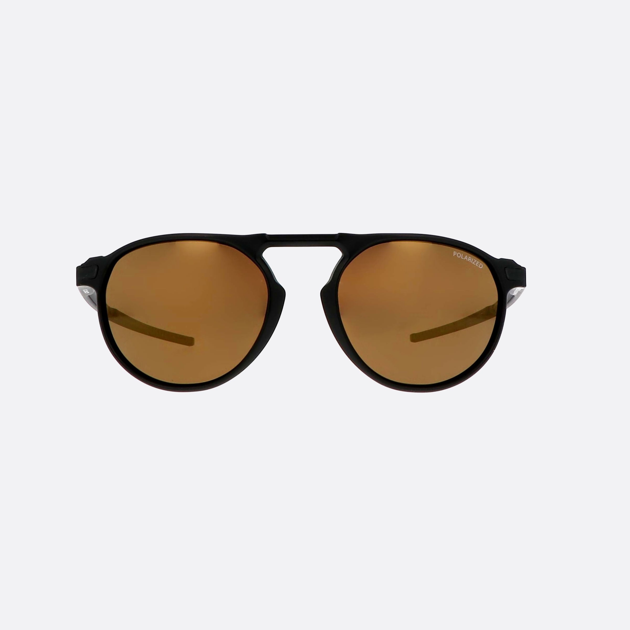 Julbo 55mm Meta J552 Black Round Unisex Sunglasses - Side View