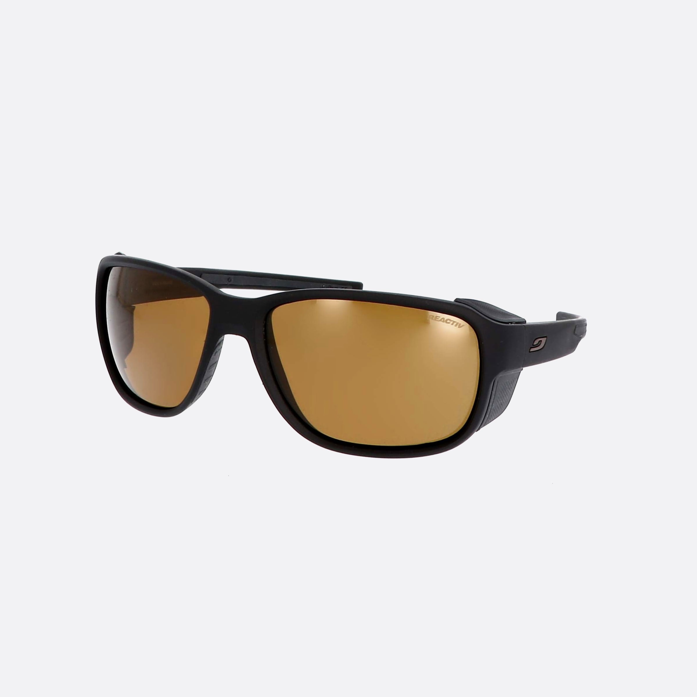 Julbo 62mm Montebianco J541 Montebianco Montebianco Black Oval Photochromic Unisex Sunglasses - Main View
