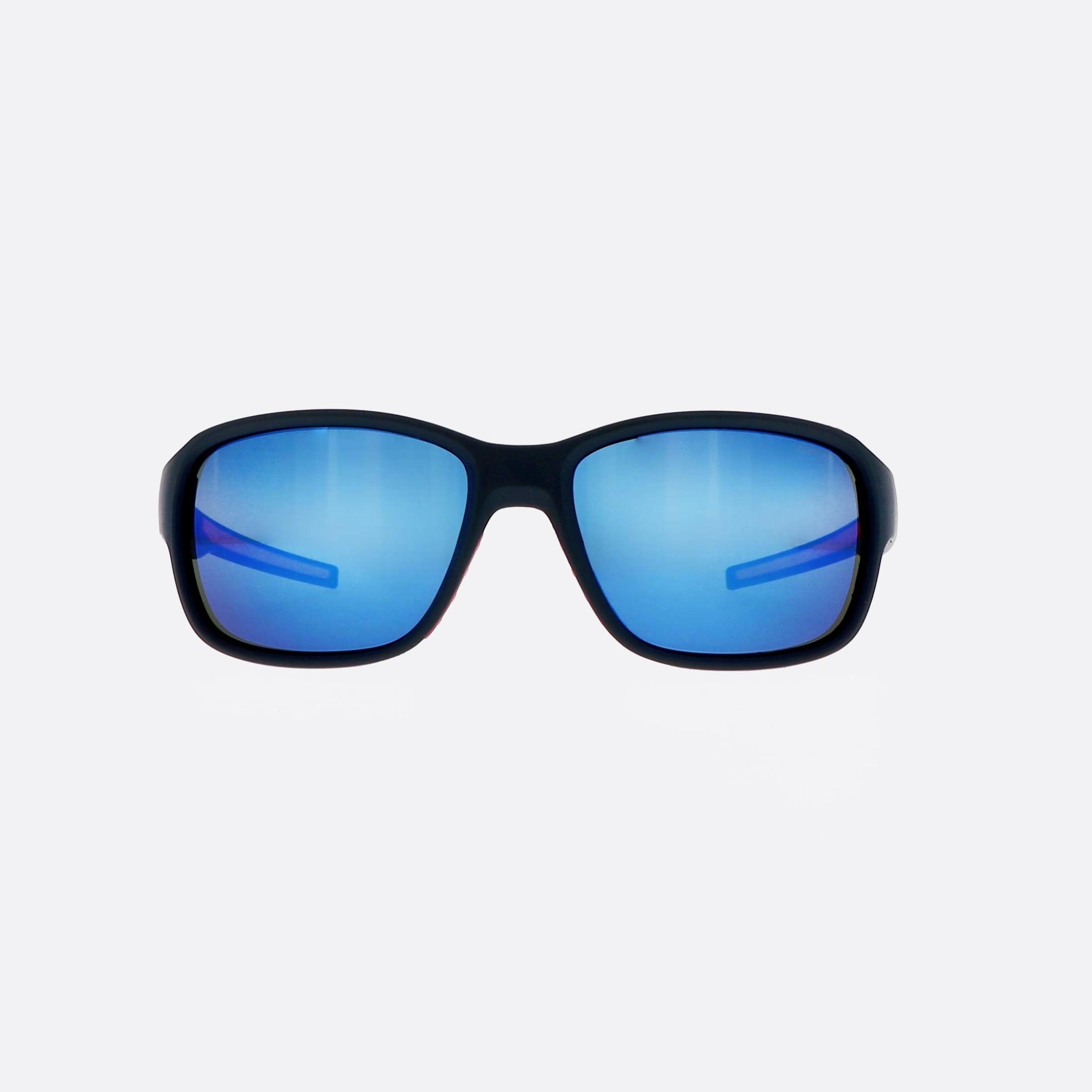 Julbo 54mm Monterosa J542 Blue Oval Polarized Unisex Sunglasses - Side View