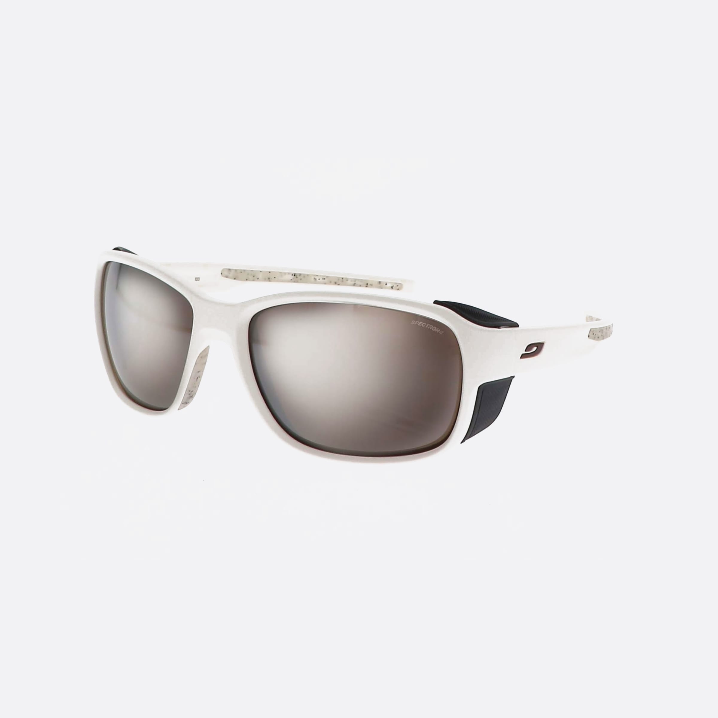 Julbo 54mm Monterosa J54 Monterosa White Oval Photochromic Unisex Sunglasses - Main View
