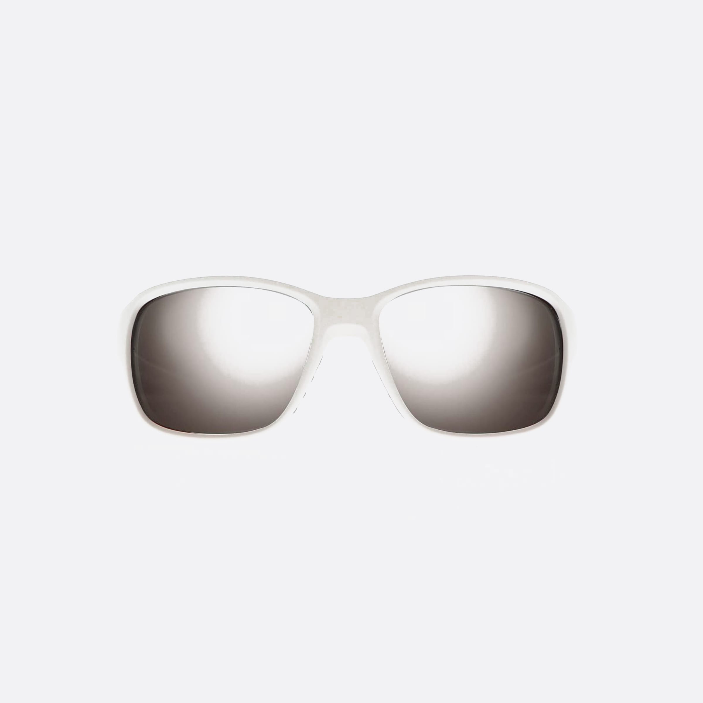 Julbo 54mm Monterosa J54 Monterosa White Oval Photochromic Unisex Sunglasses - Side View