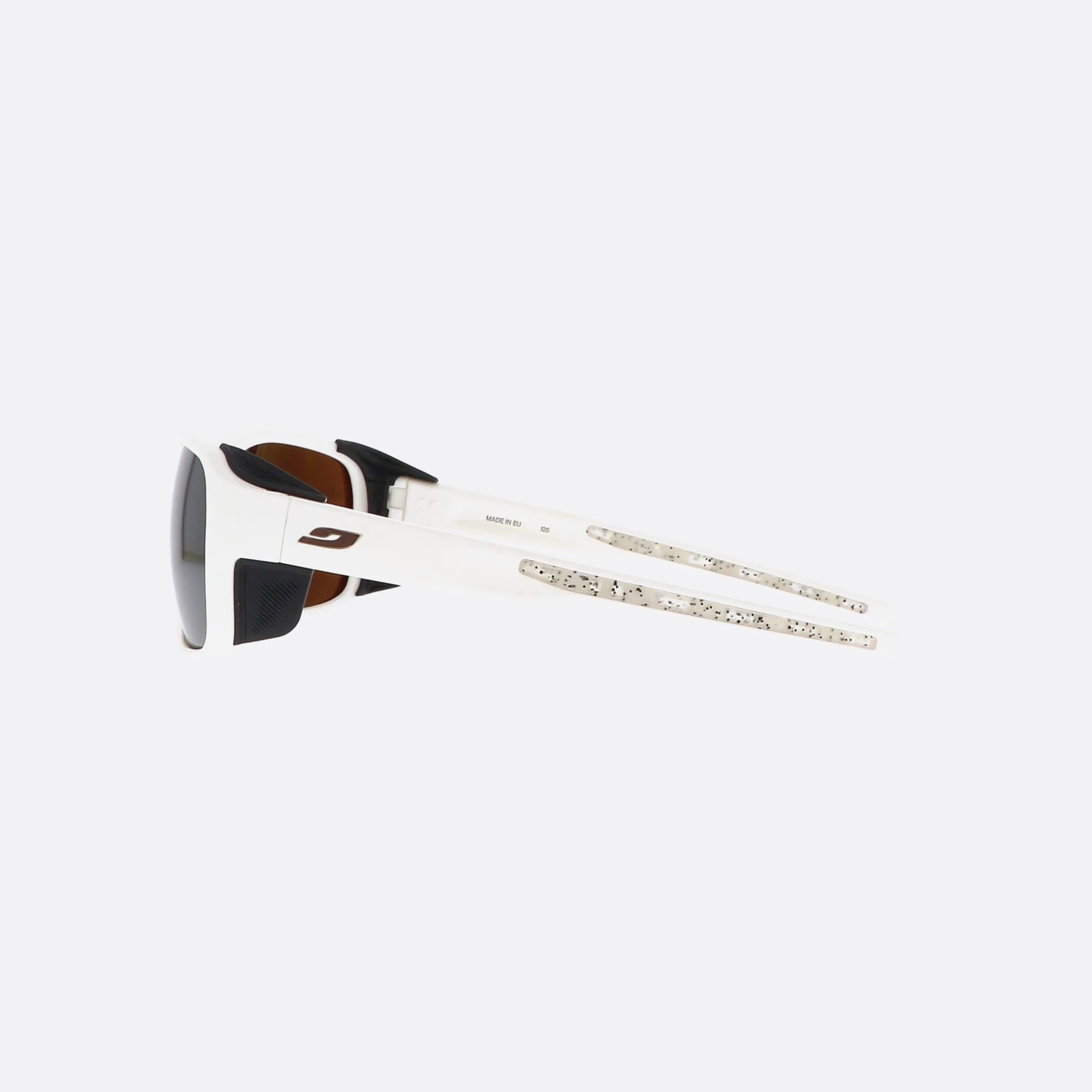 Julbo 54mm Monterosa J54 Monterosa White Oval Photochromic Unisex Sunglasses - Detail View