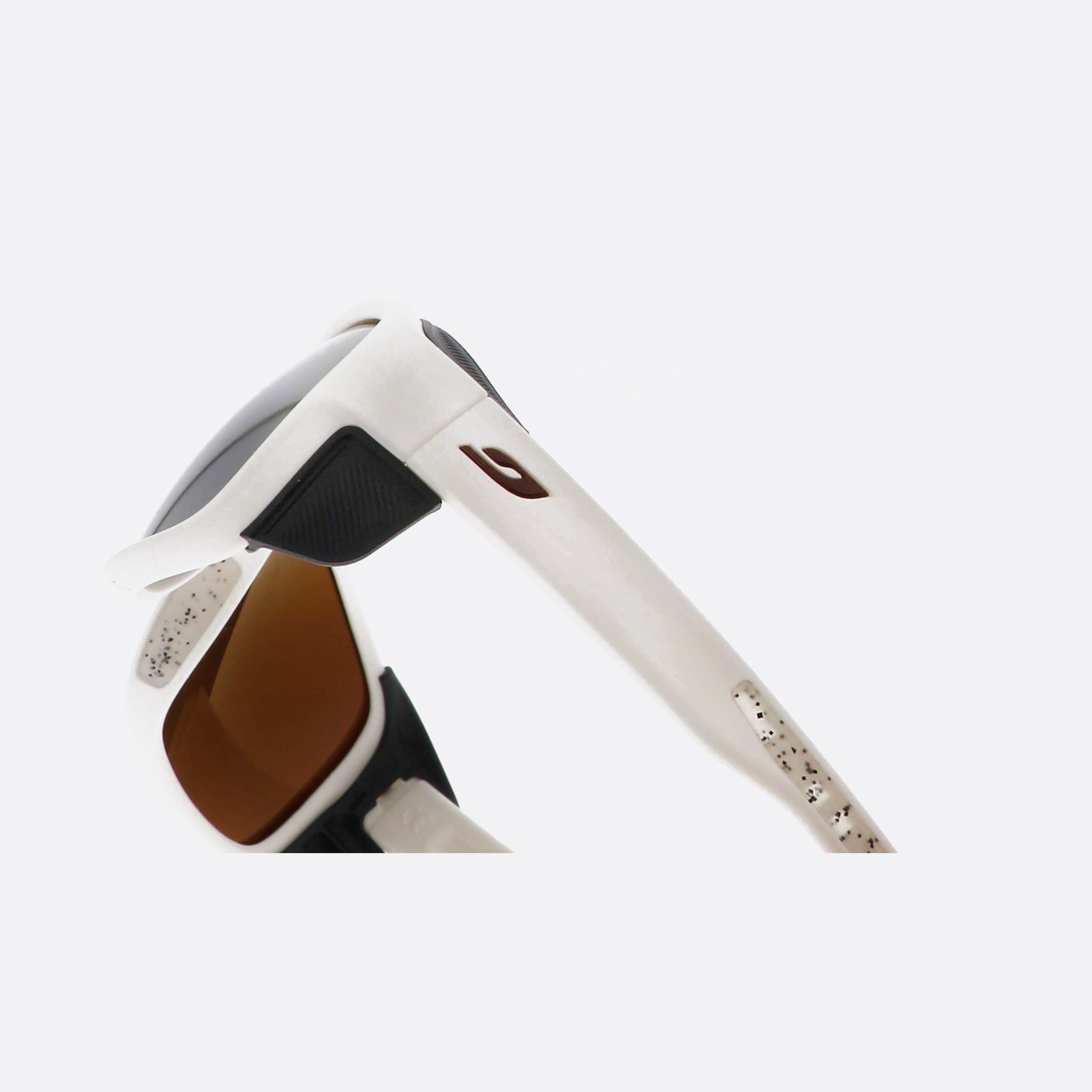 Julbo 54mm Monterosa J54 Monterosa White Oval Photochromic Unisex Sunglasses - Lifestyle Shot