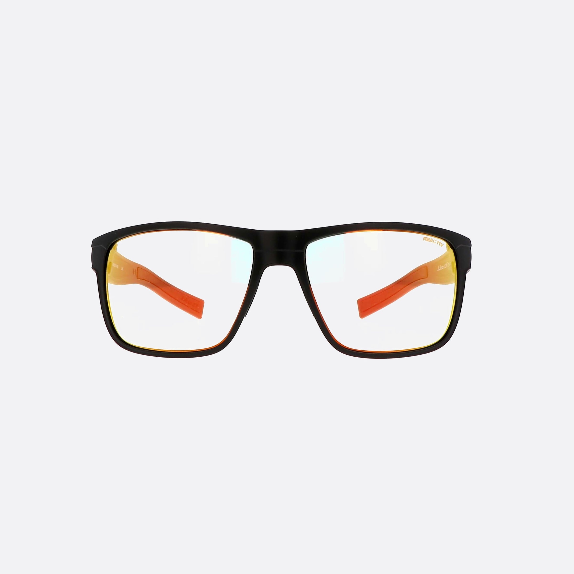 Julbo 59mm Renegade J499 Renegade Black Rectangle Photochromic Unisex Sunglasses - Side View
