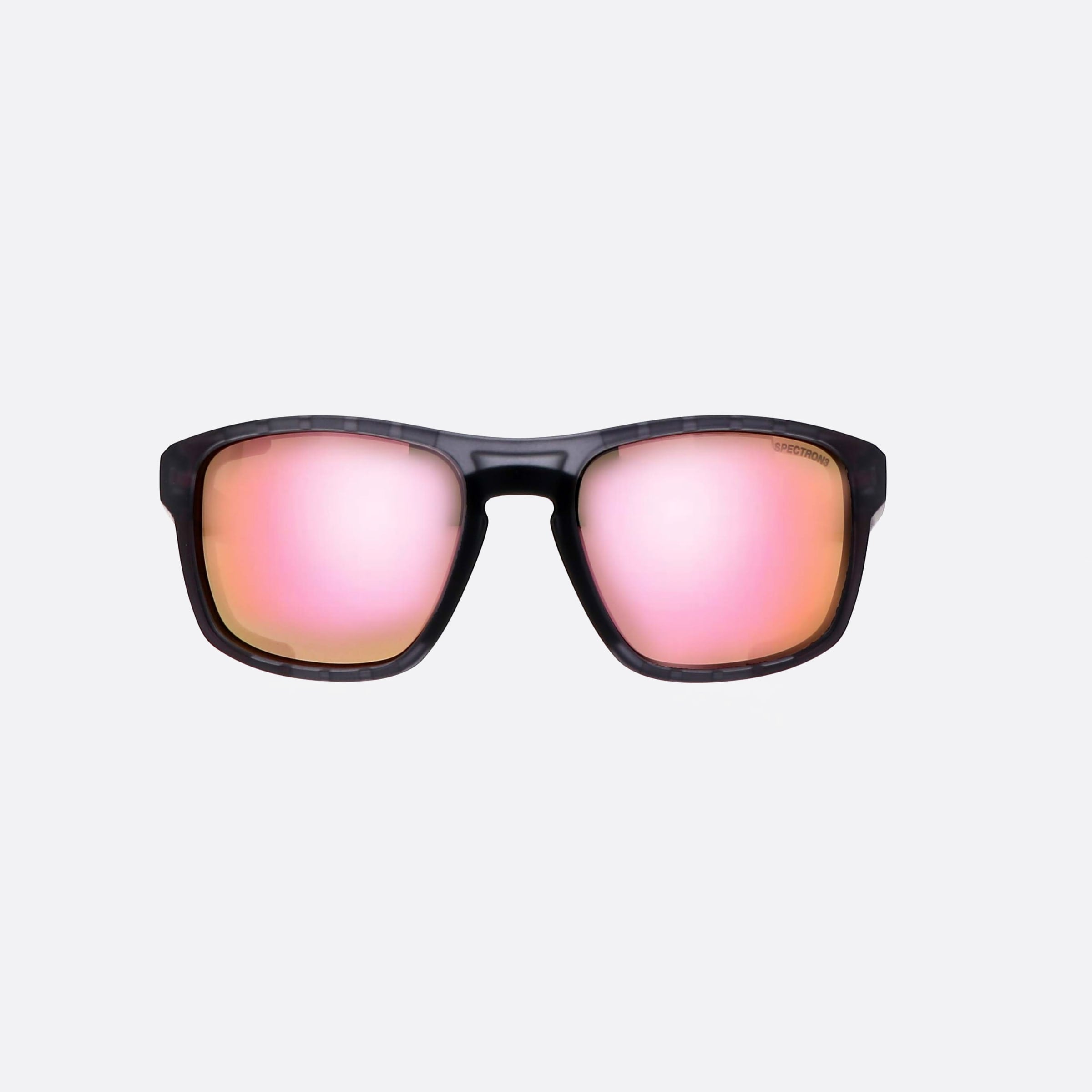 Julbo 54mm Shield J544 Shield Shield Grey Oval Unisex Sunglasses - Side View