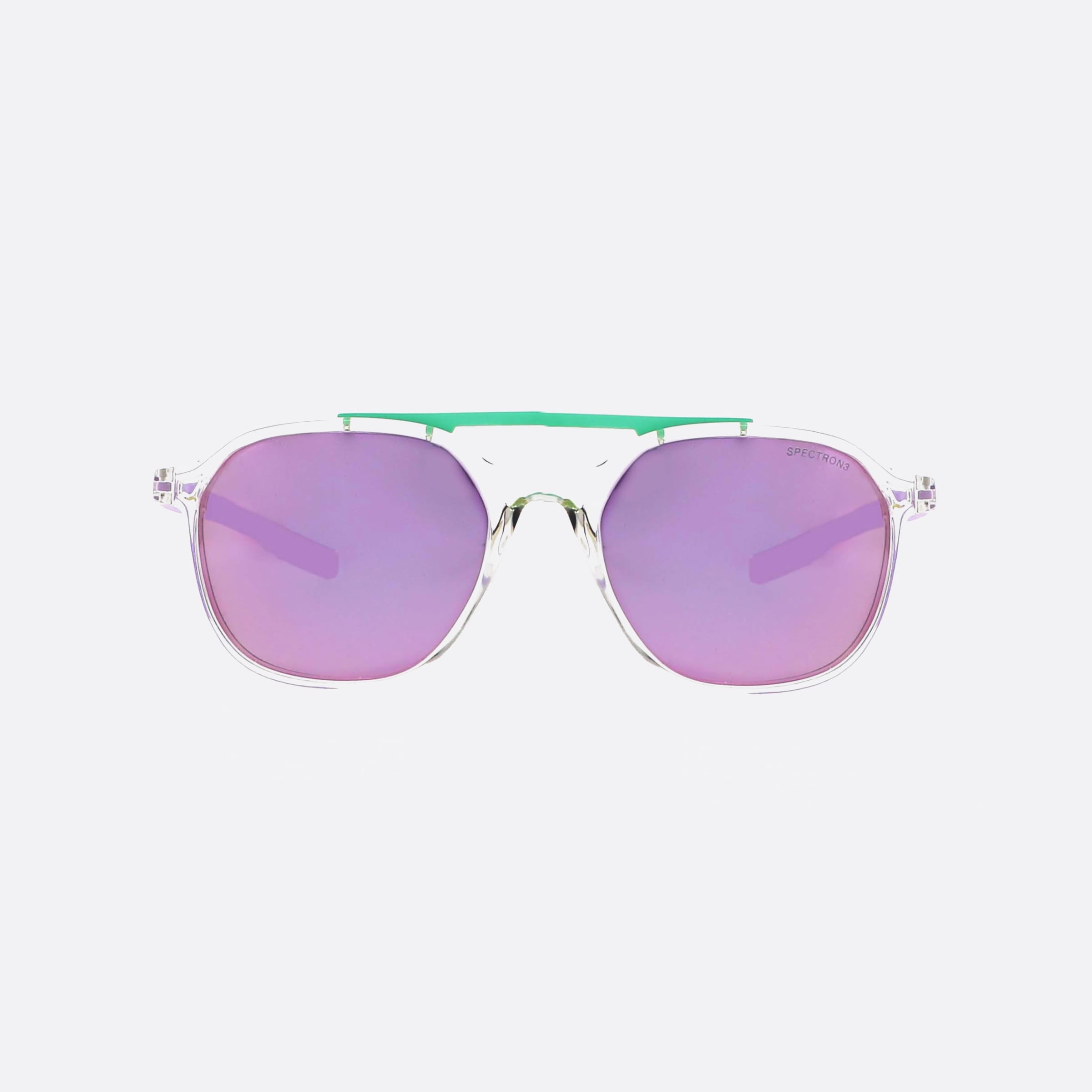 Julbo 52mm Slack J569 Slack Slack Clear Pilot Unisex Sunglasses - Side View