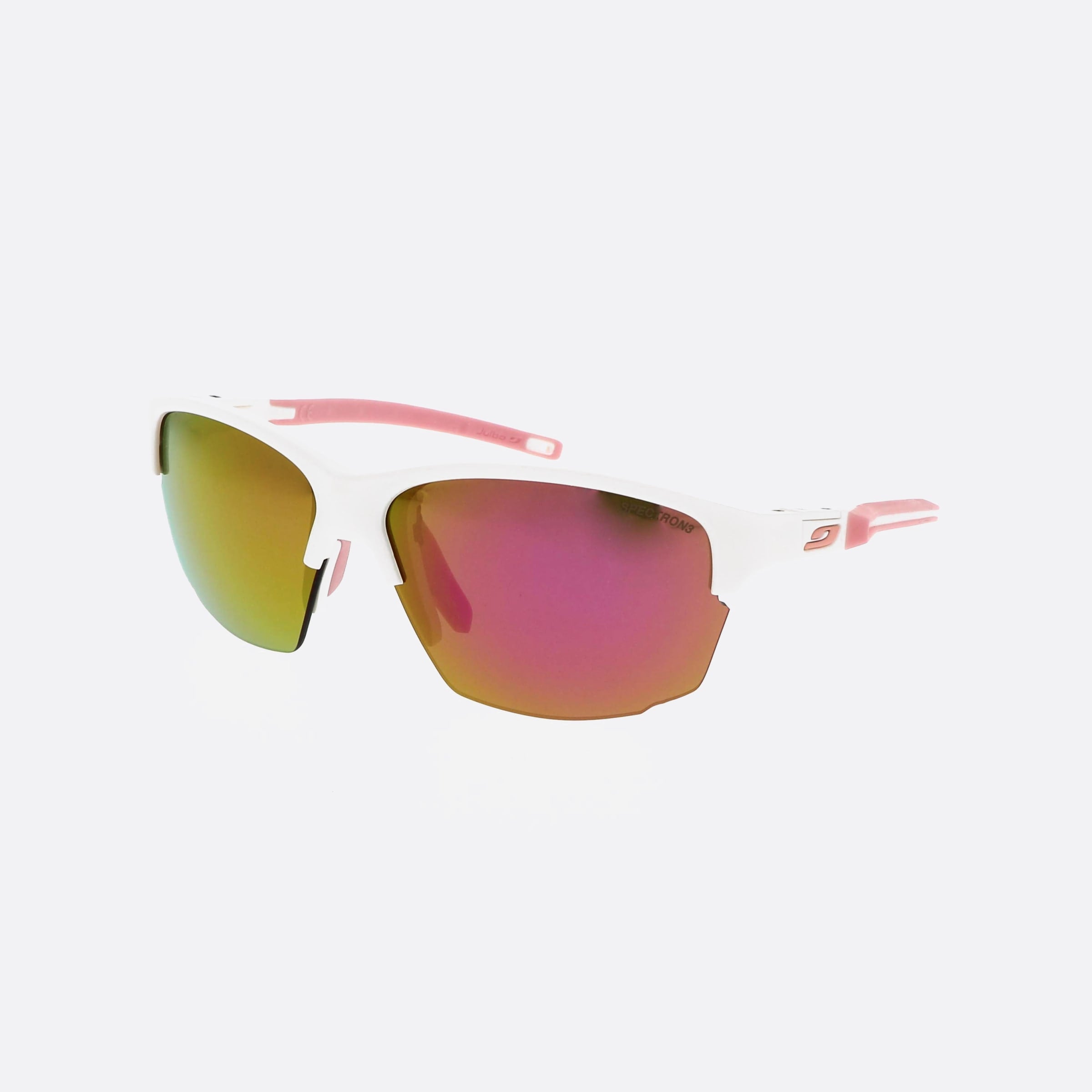 Julbo 63mm Split J551 White Rectangle Unisex Sunglasses - Main View