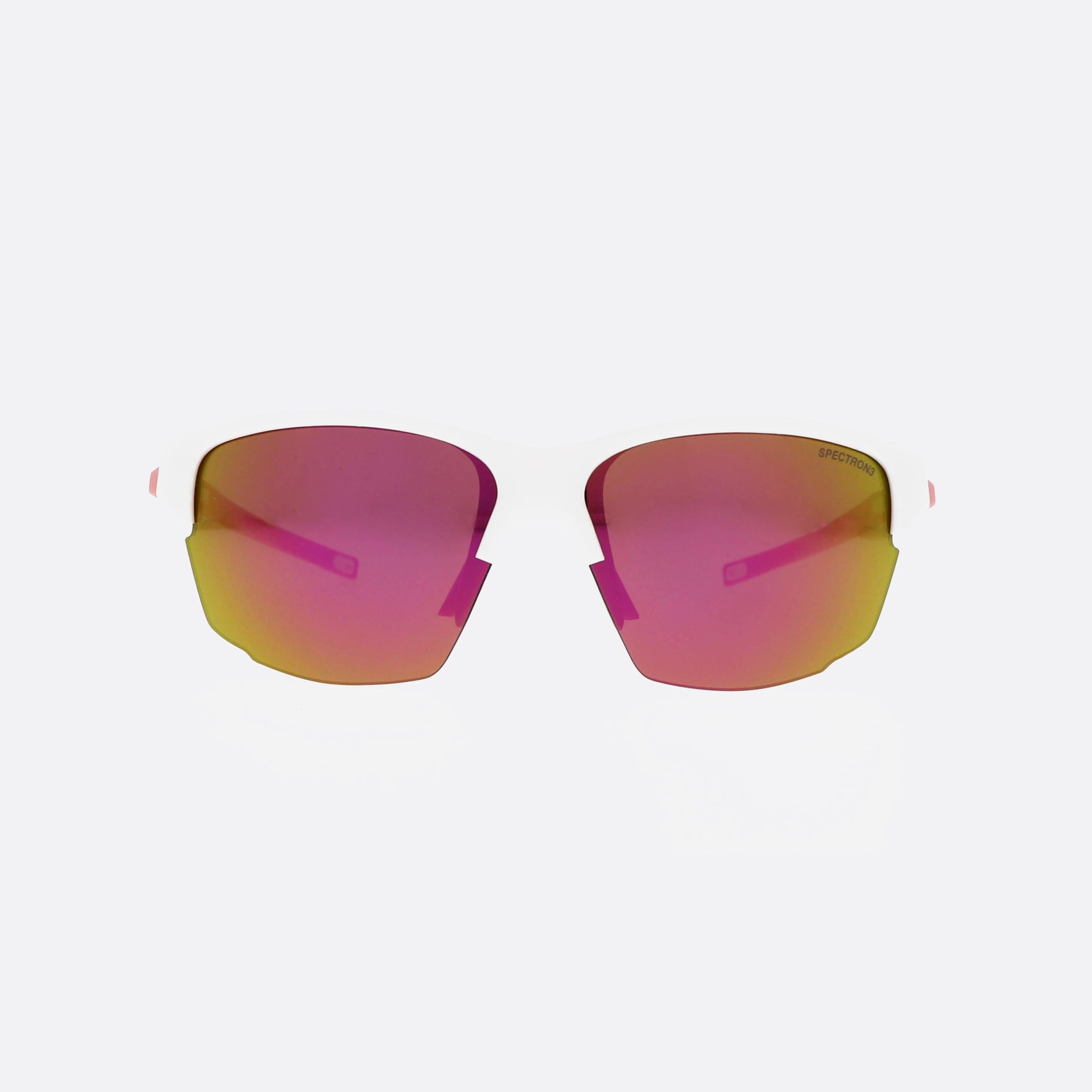Julbo 63mm Split J551 White Rectangle Unisex Sunglasses - Side View