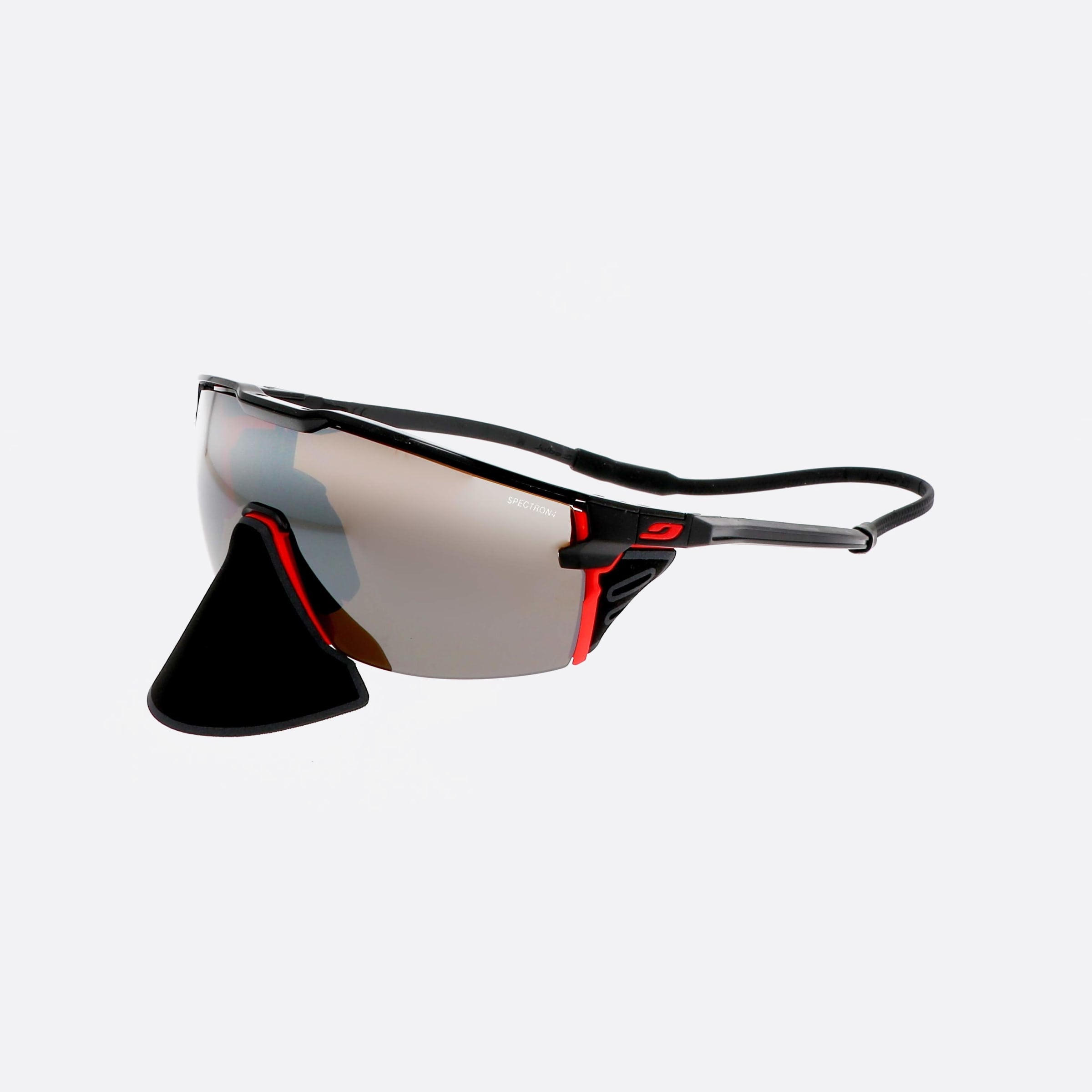 Julbo 133mm Ultimate Cover J547 Black Mask Unisex Sunglasses - Lifestyle Shot