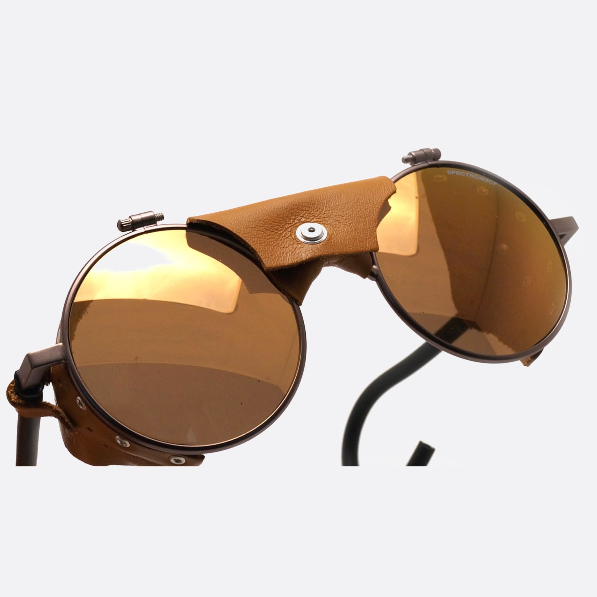 Julbo 51mm Vermont J010 Vermont Vermont Grey Round Unisex Sunglasses - Lifestyle Shot