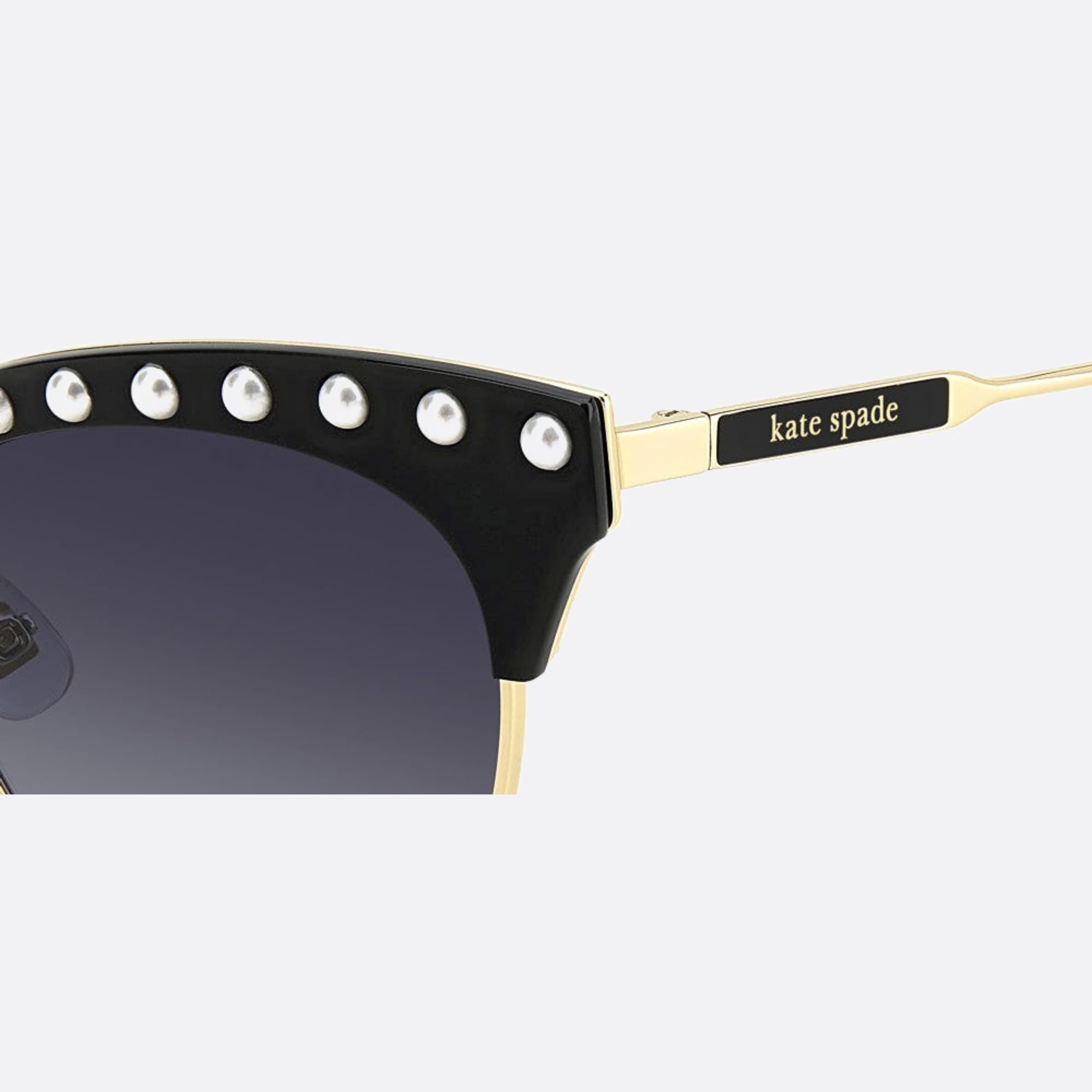 Kate 54mm Spade Alvi Gold Cat Eye Women Sunglasses - Detail View